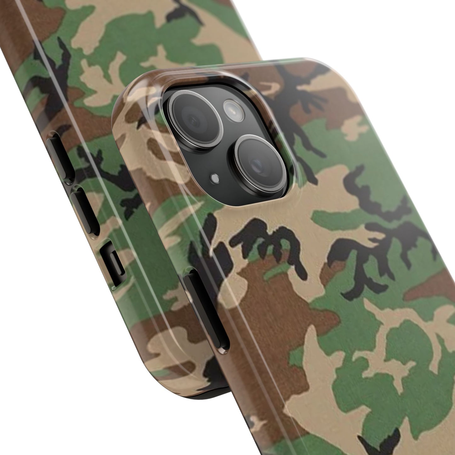 M81 Woodland Rugged Phone Case