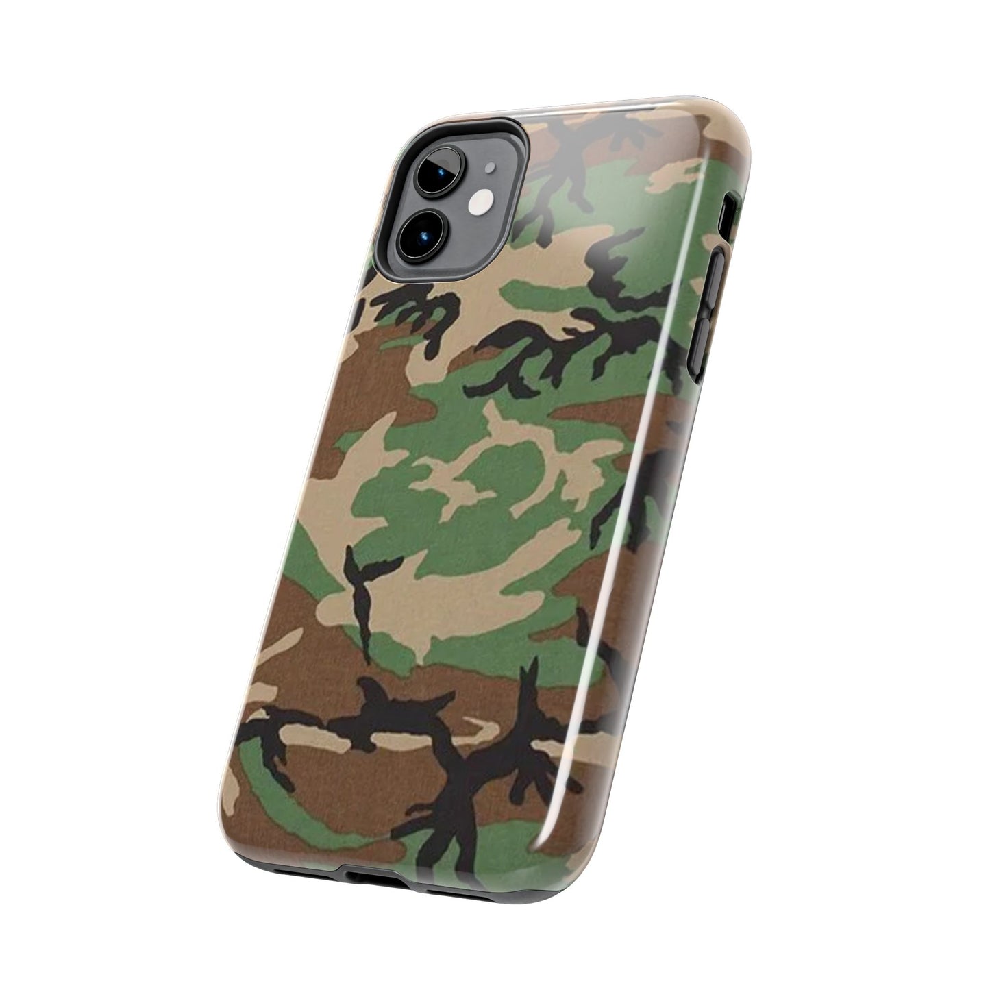 M81 Woodland Rugged Phone Case