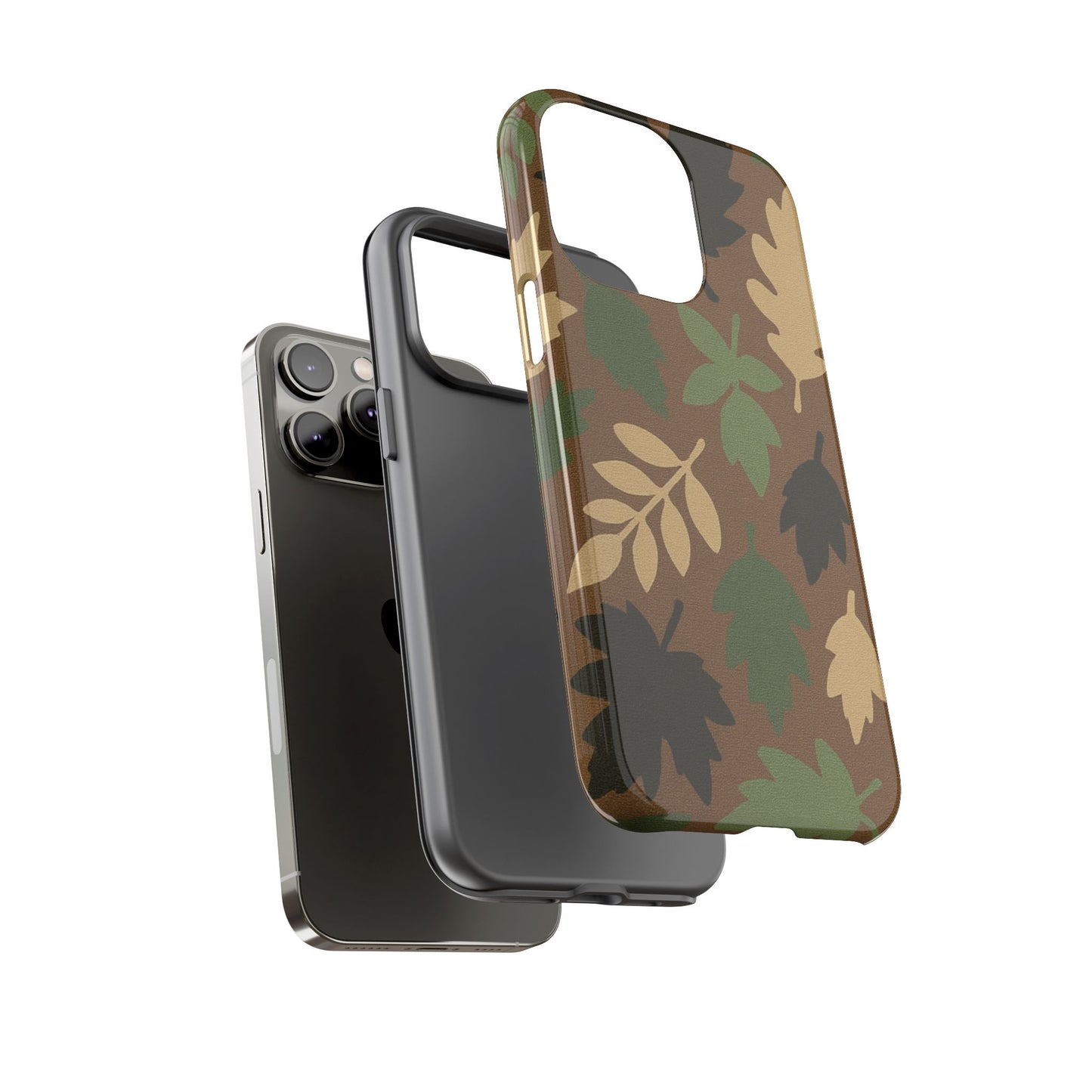 M81 Leaf Pattern Phone Case
