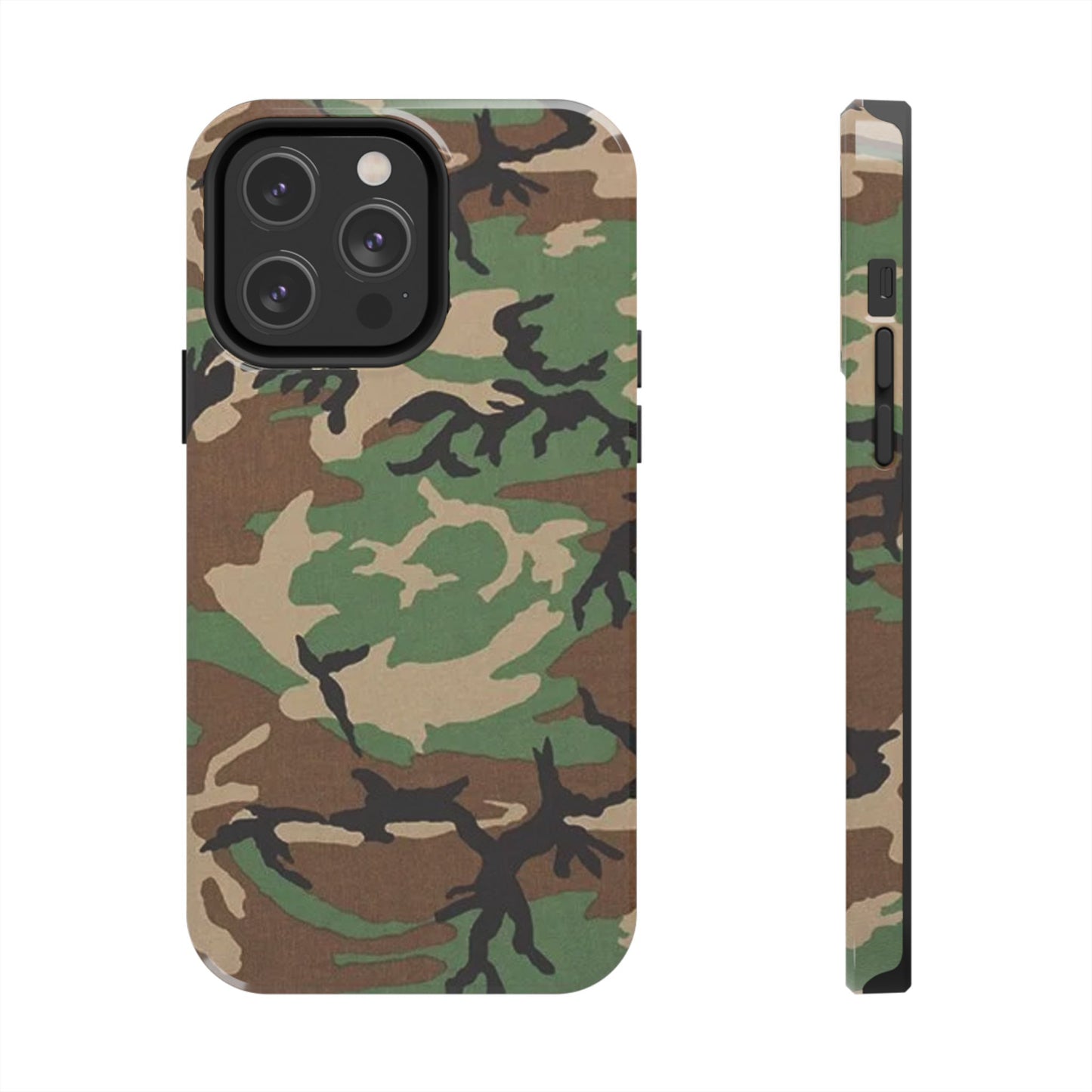 M81 Woodland Rugged Phone Case