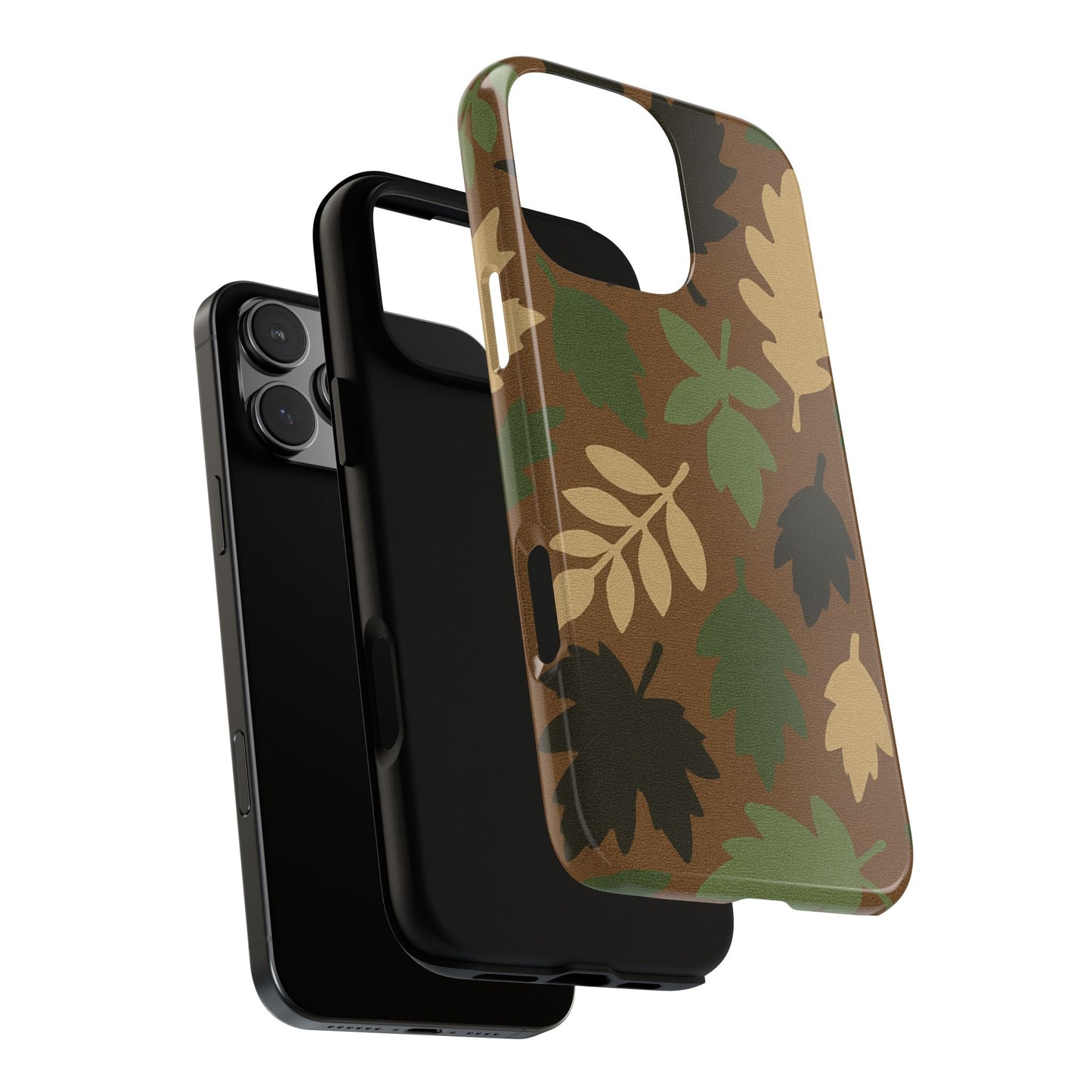M81 Leaf Pattern Phone Case