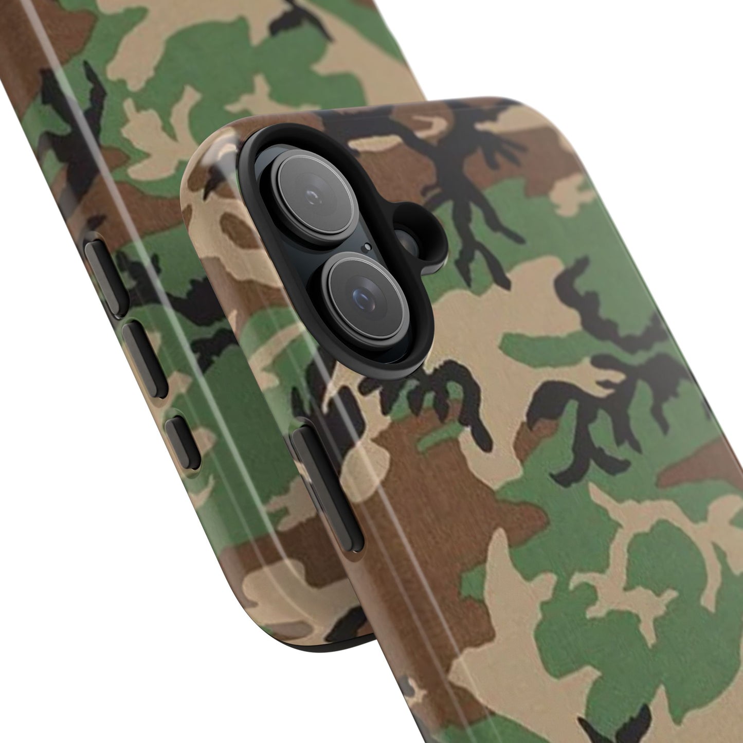 M81 Woodland Rugged Phone Case