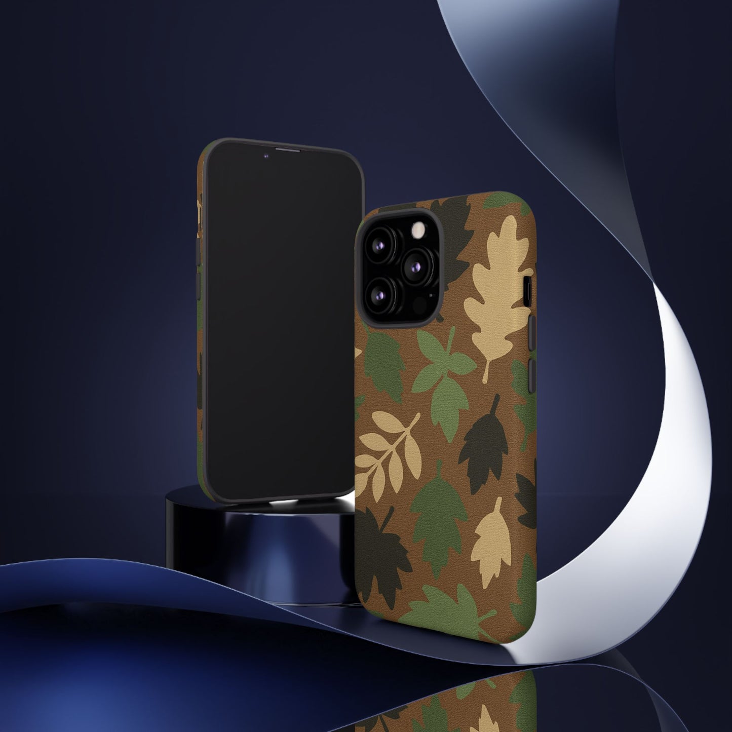 M81 Leaf Pattern Phone Case