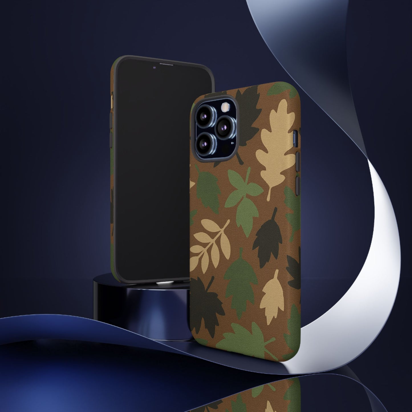 M81 Leaf Pattern Phone Case