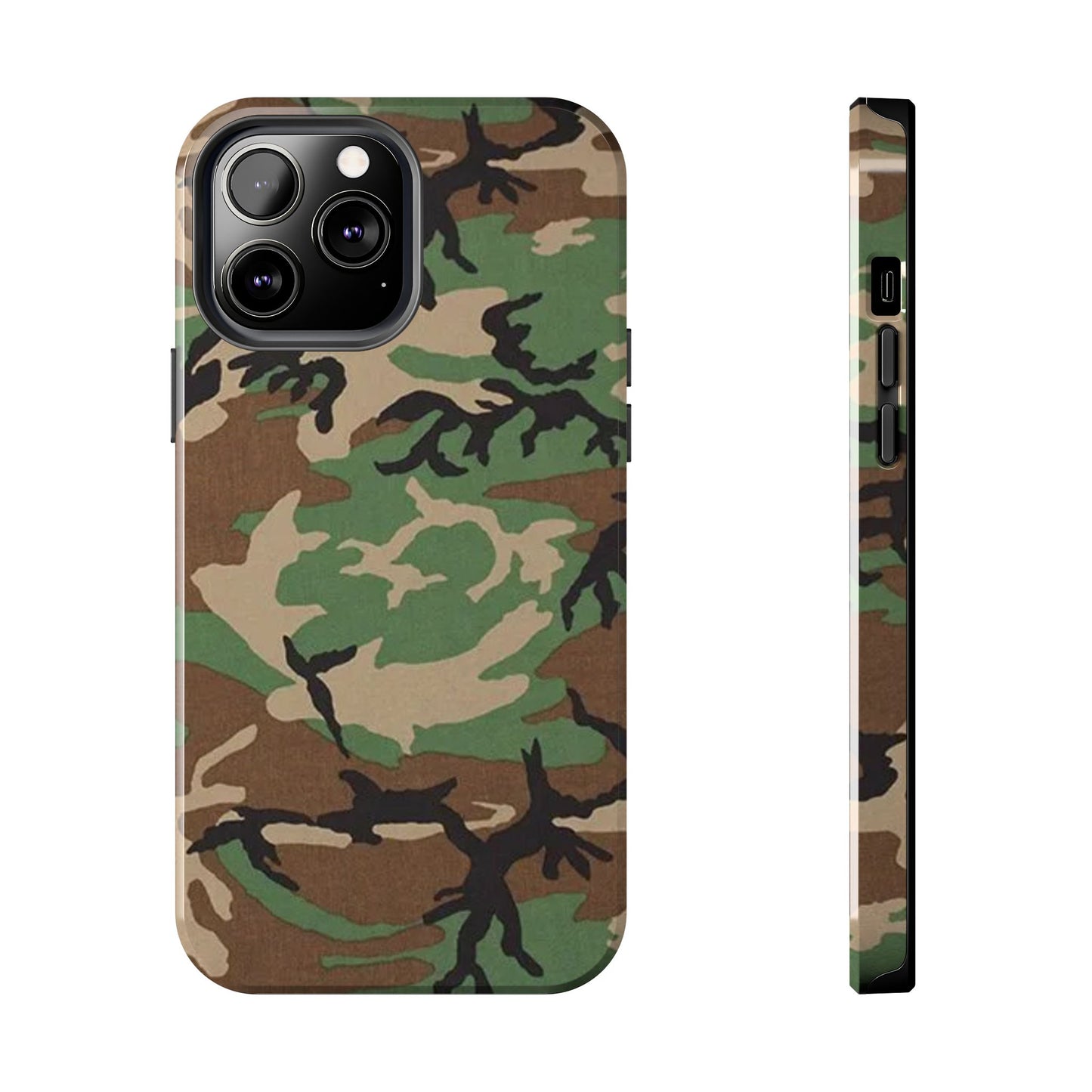 M81 Woodland Rugged Phone Case