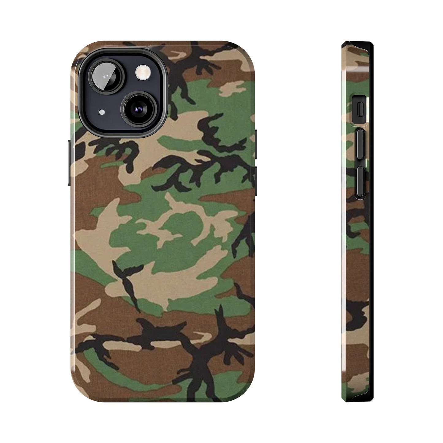 M81 Woodland Rugged Phone Case