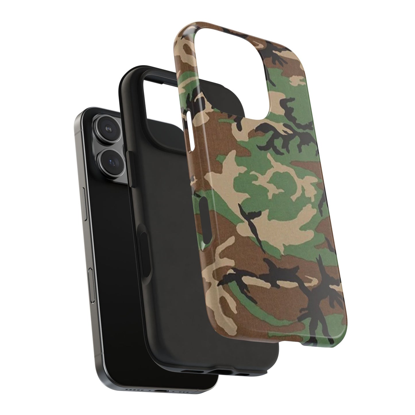 M81 Woodland Rugged Phone Case