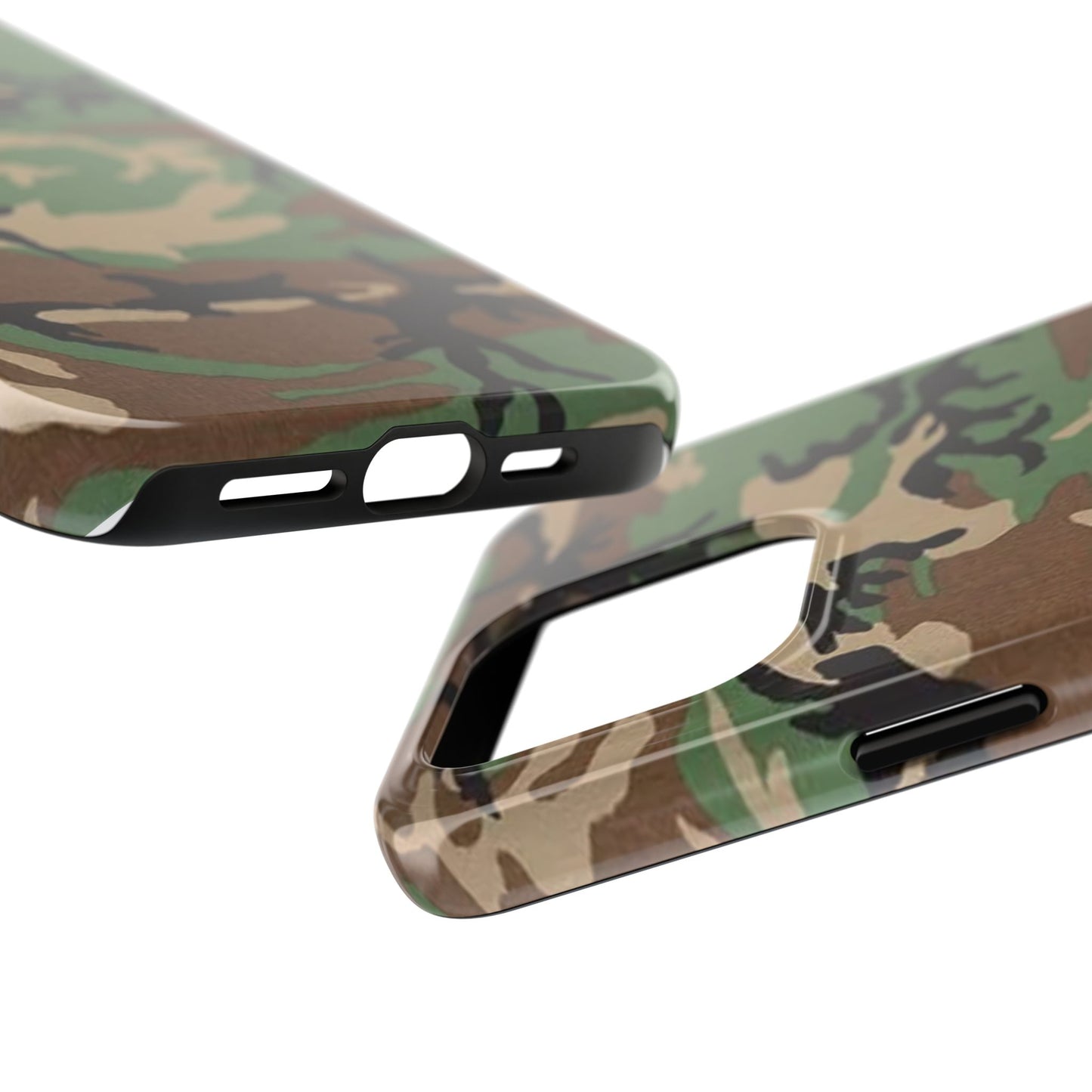 M81 Woodland Rugged Phone Case