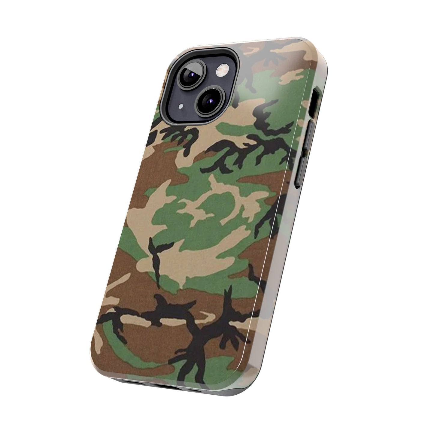 M81 Woodland Rugged Phone Case