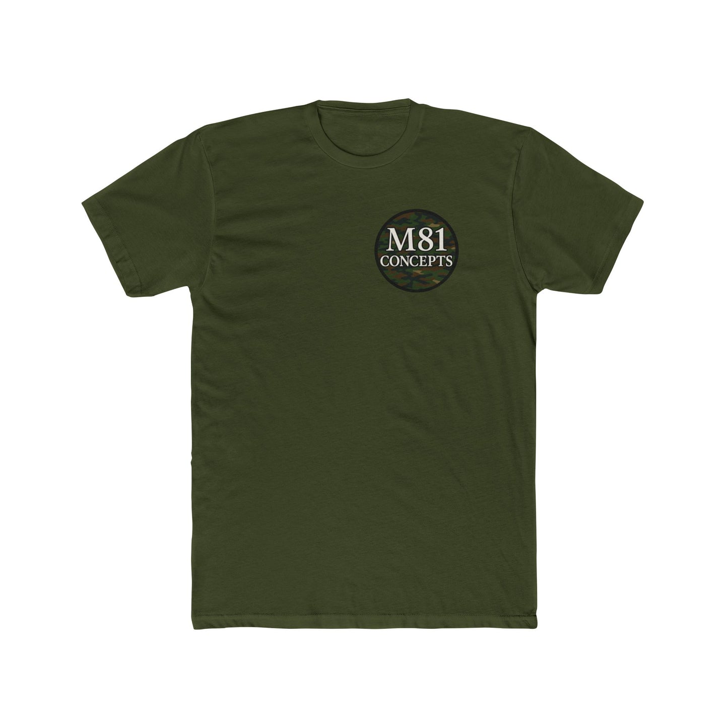M81 Concepts Unisex Cotton Crew Tee | Casual Everyday Wear, Graphic Tee, Streetwear, Gift Idea, Comfortable T-Shirt