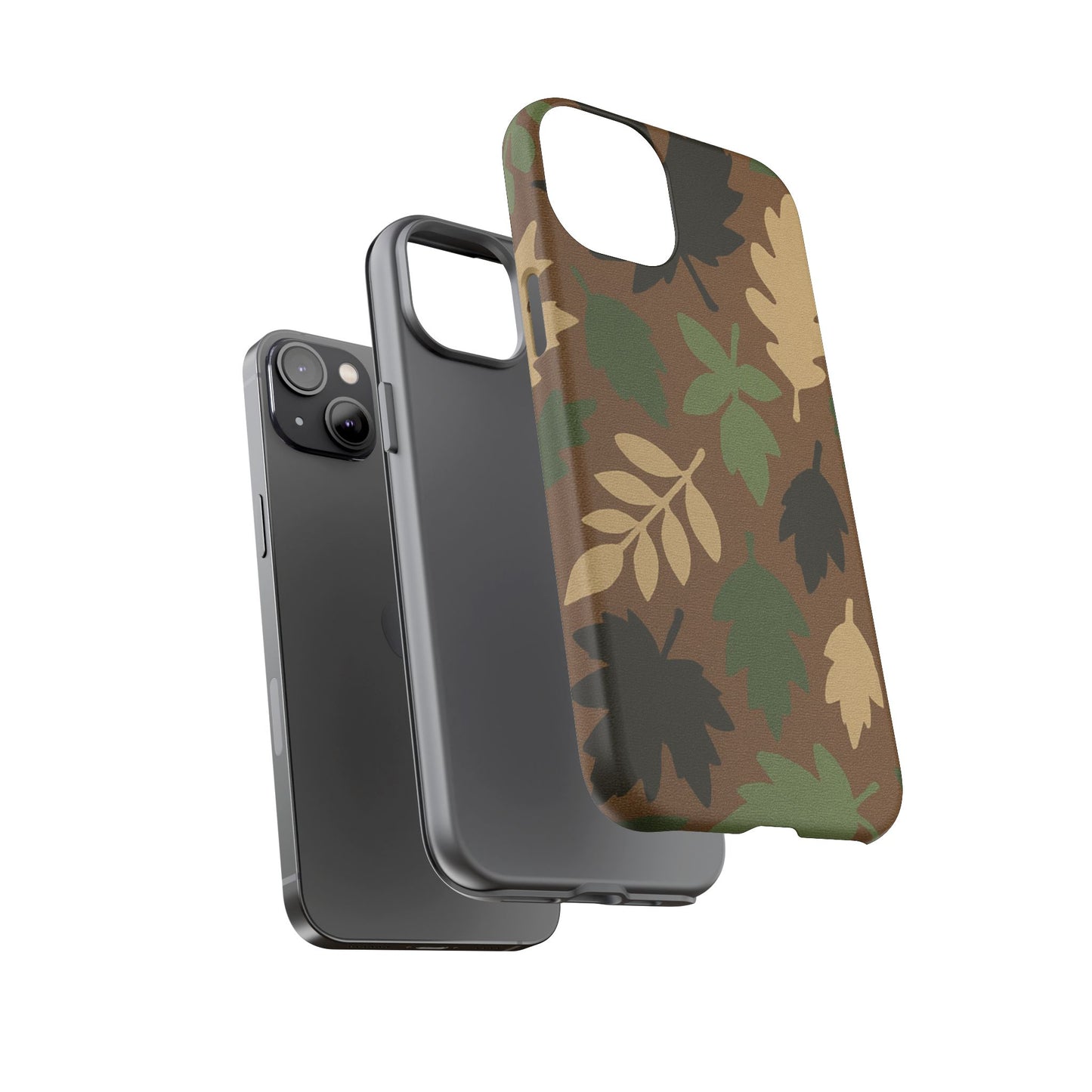 M81 Leaf Pattern Phone Case