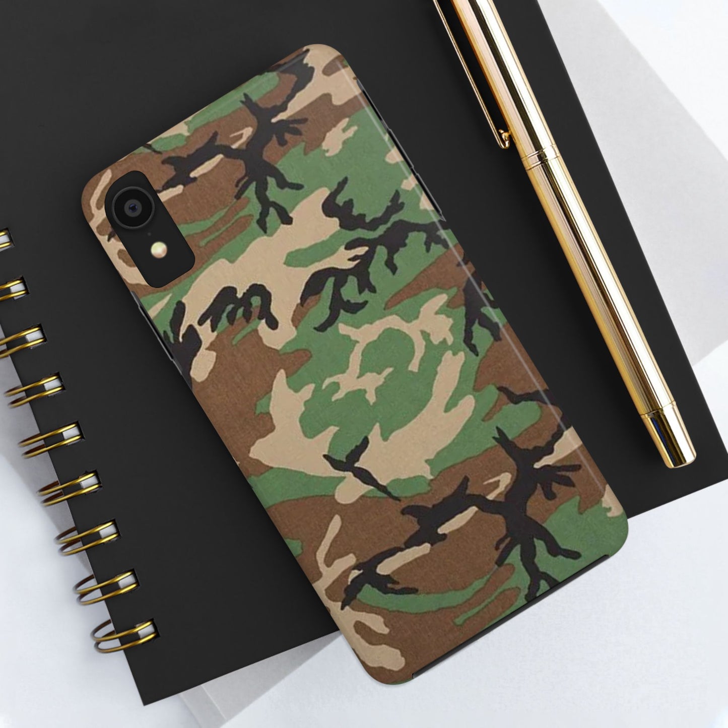 M81 Woodland Rugged Phone Case