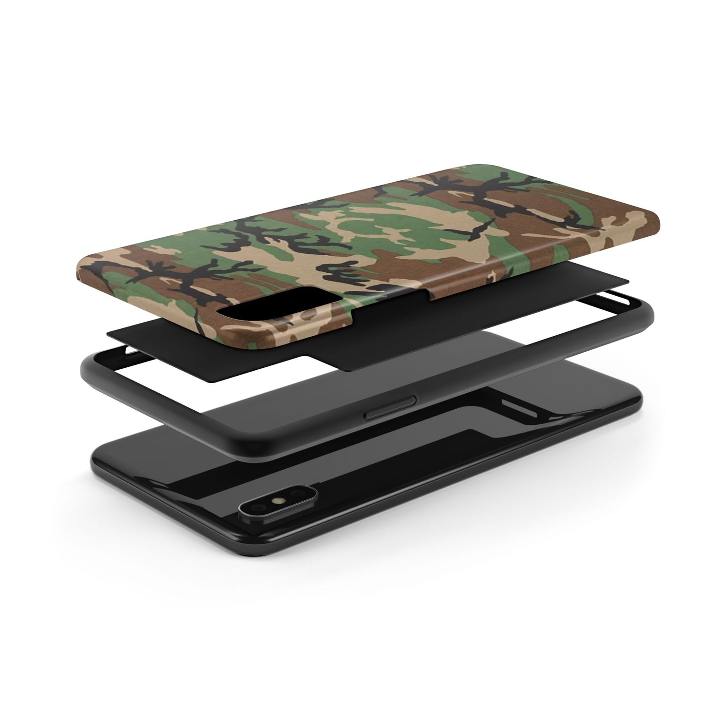 M81 Woodland Rugged Phone Case