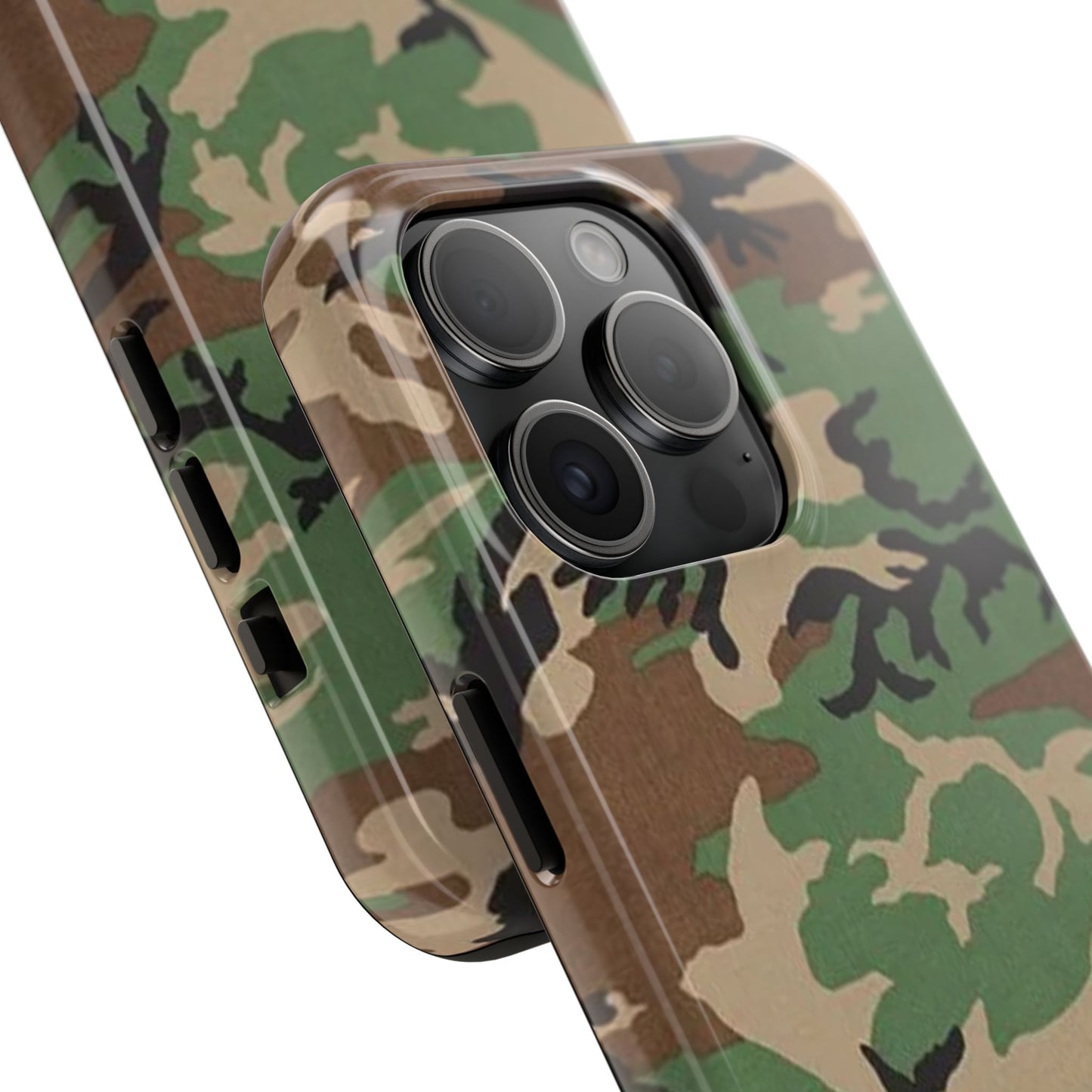 M81 Woodland Rugged Phone Case