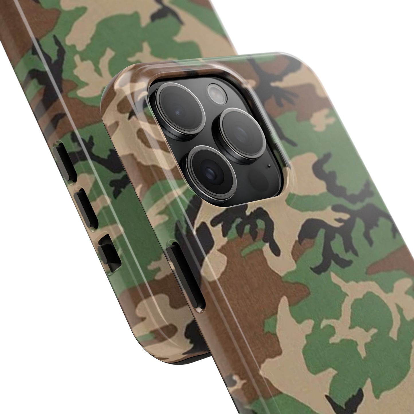 M81 Woodland Rugged Phone Case