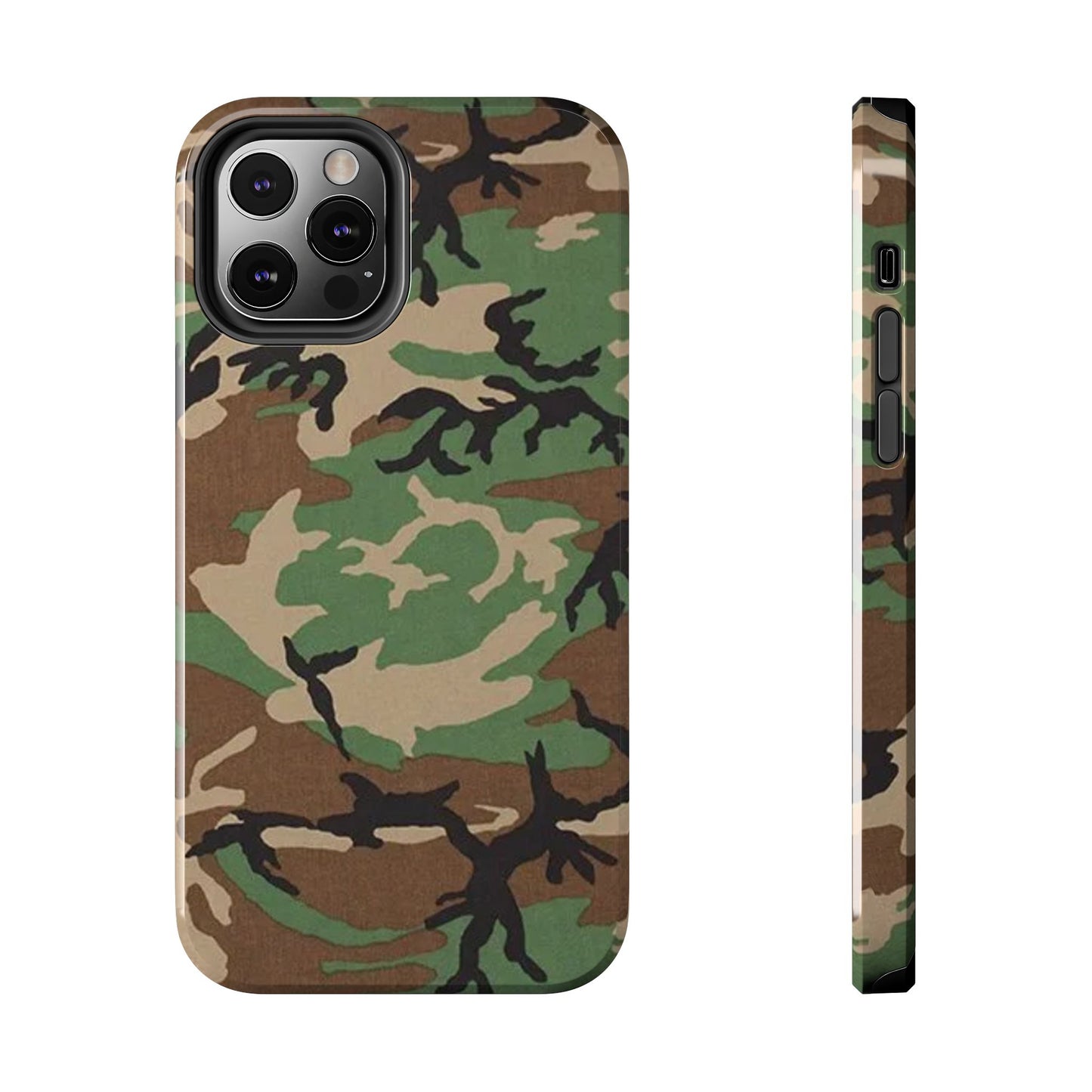 M81 Woodland Rugged Phone Case