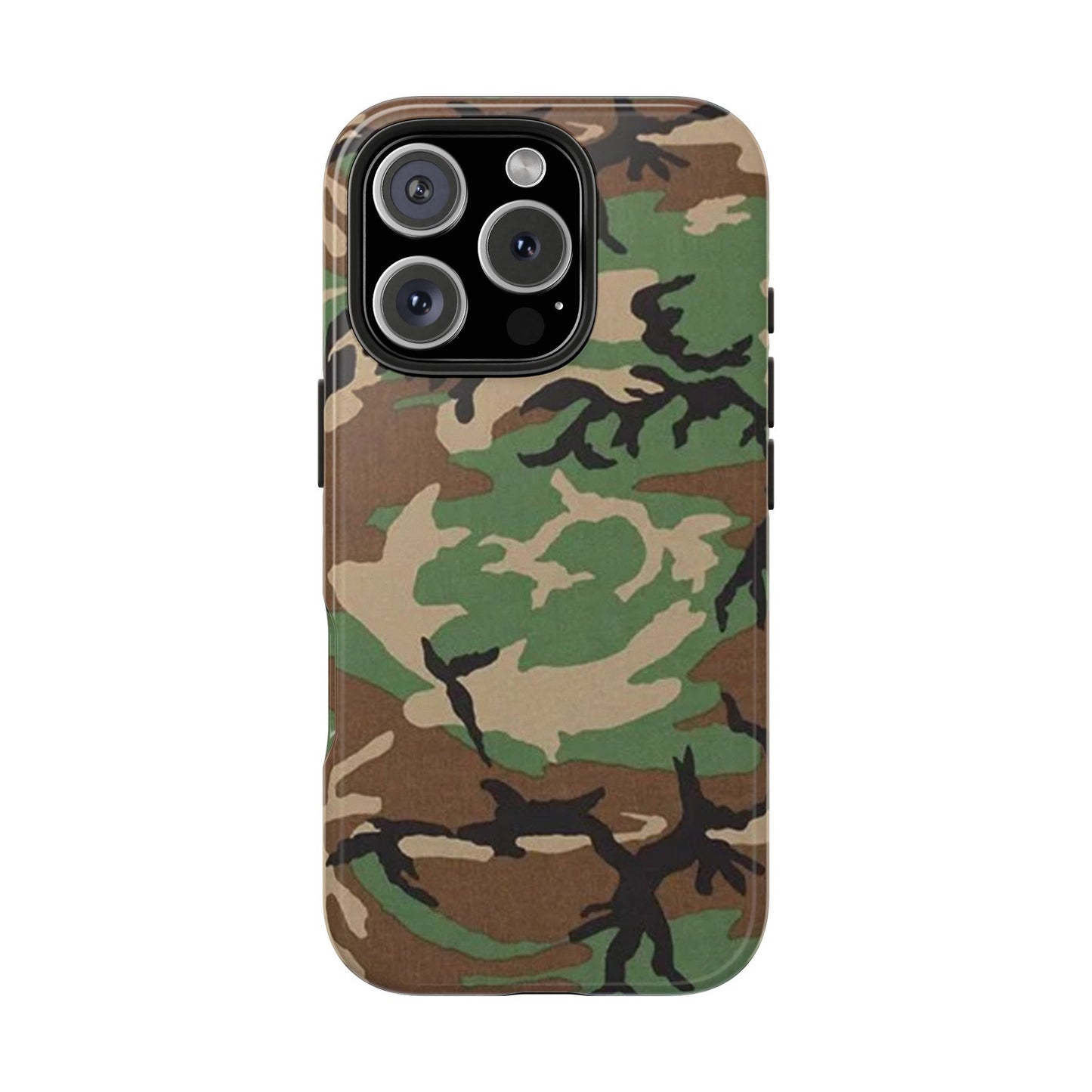 M81 Woodland Rugged Phone Case