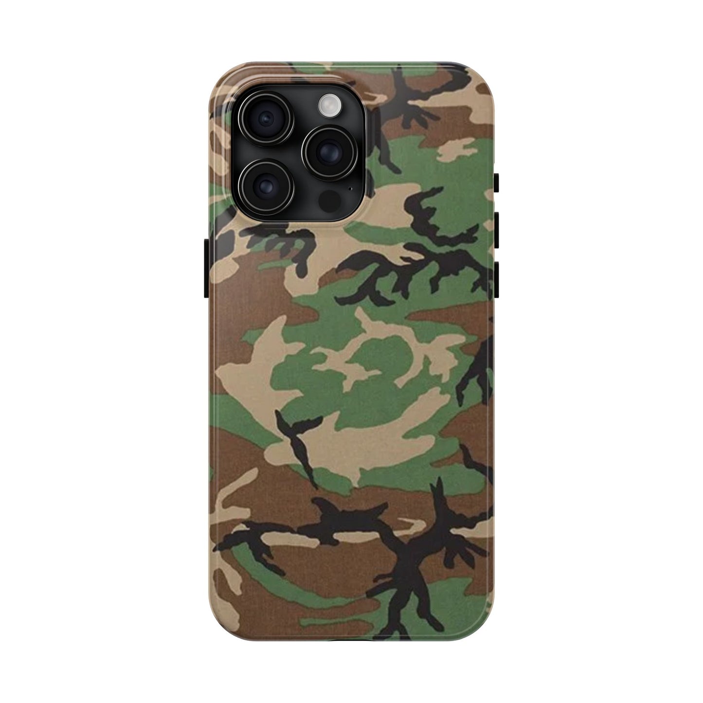 M81 Woodland Rugged Phone Case
