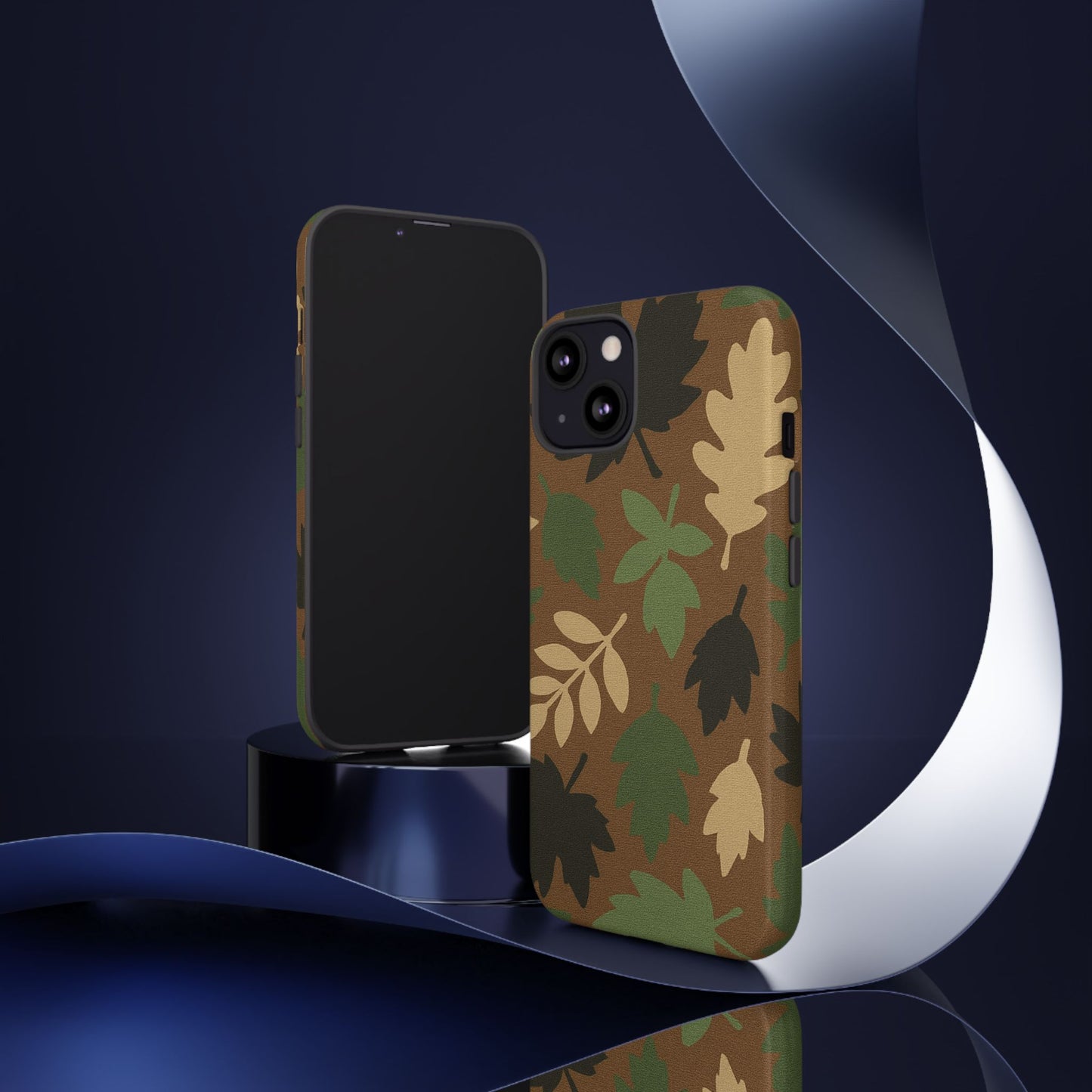 M81 Leaf Pattern Phone Case