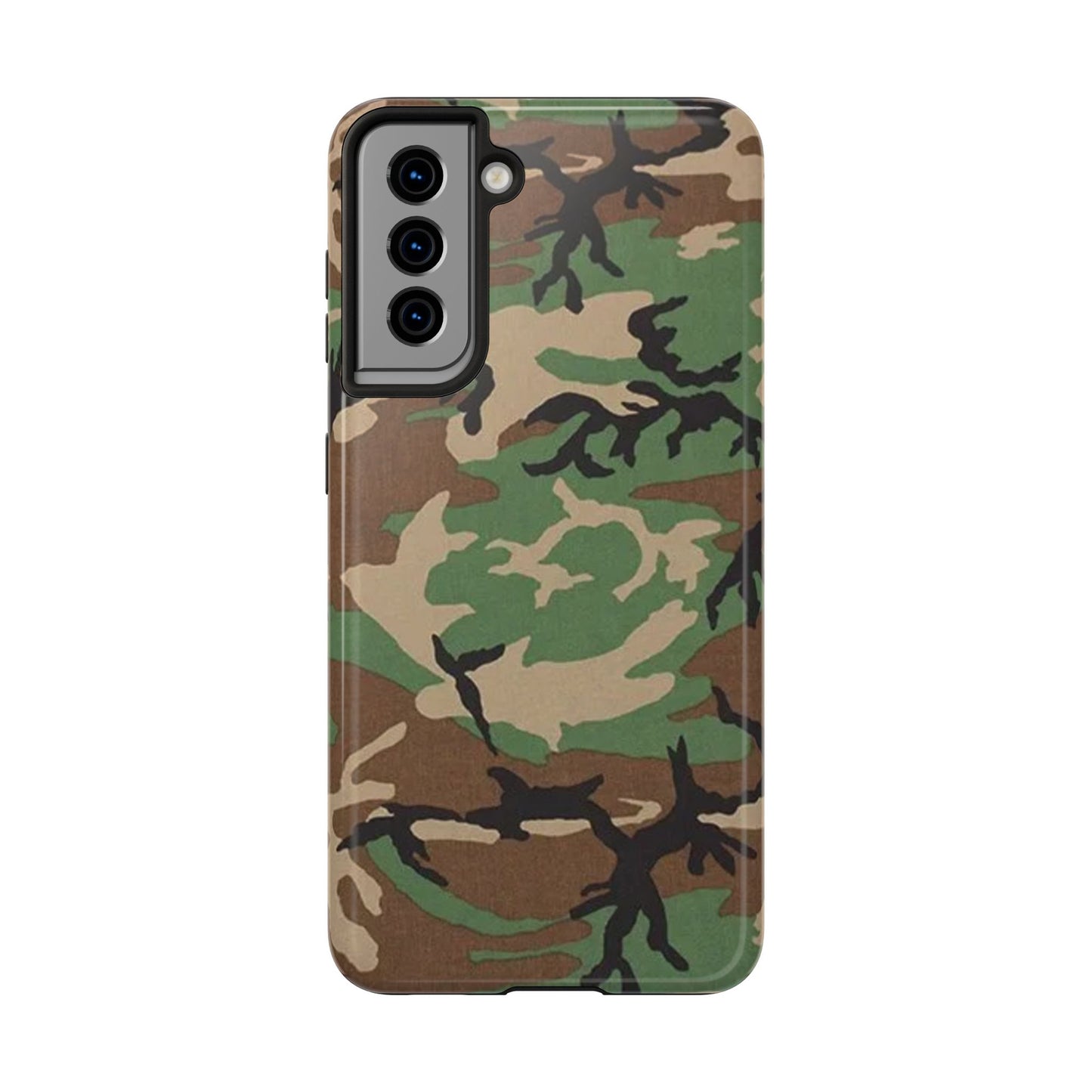 M81 Woodland Rugged Phone Case