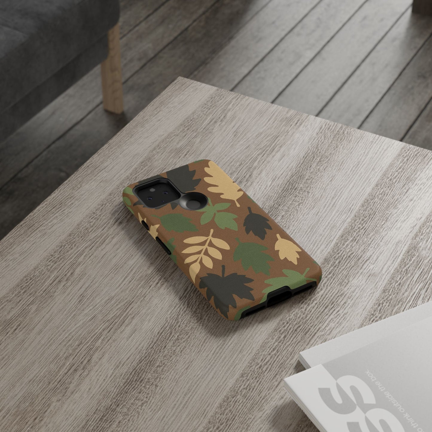 M81 Leaf Pattern Phone Case