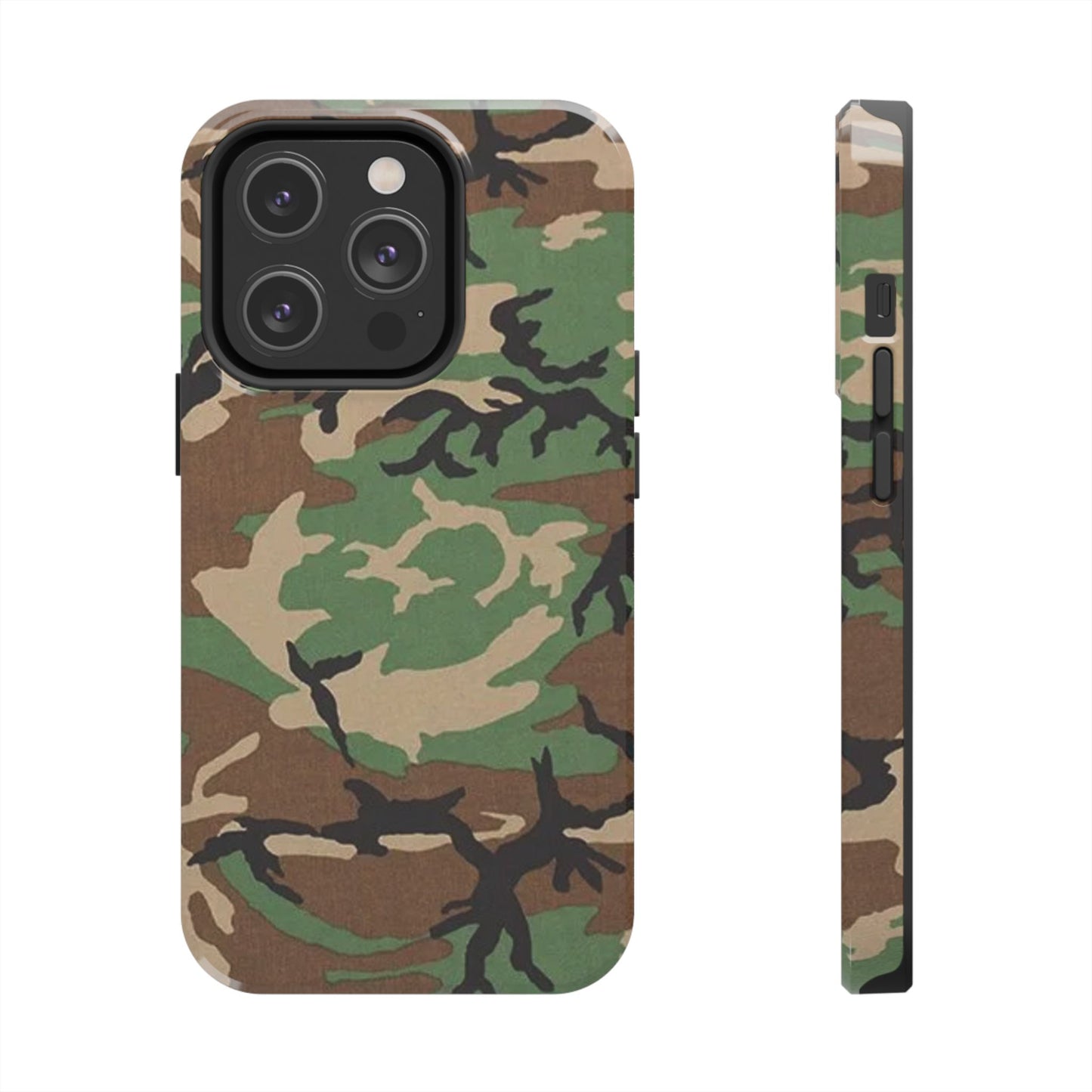 M81 Woodland Rugged Phone Case
