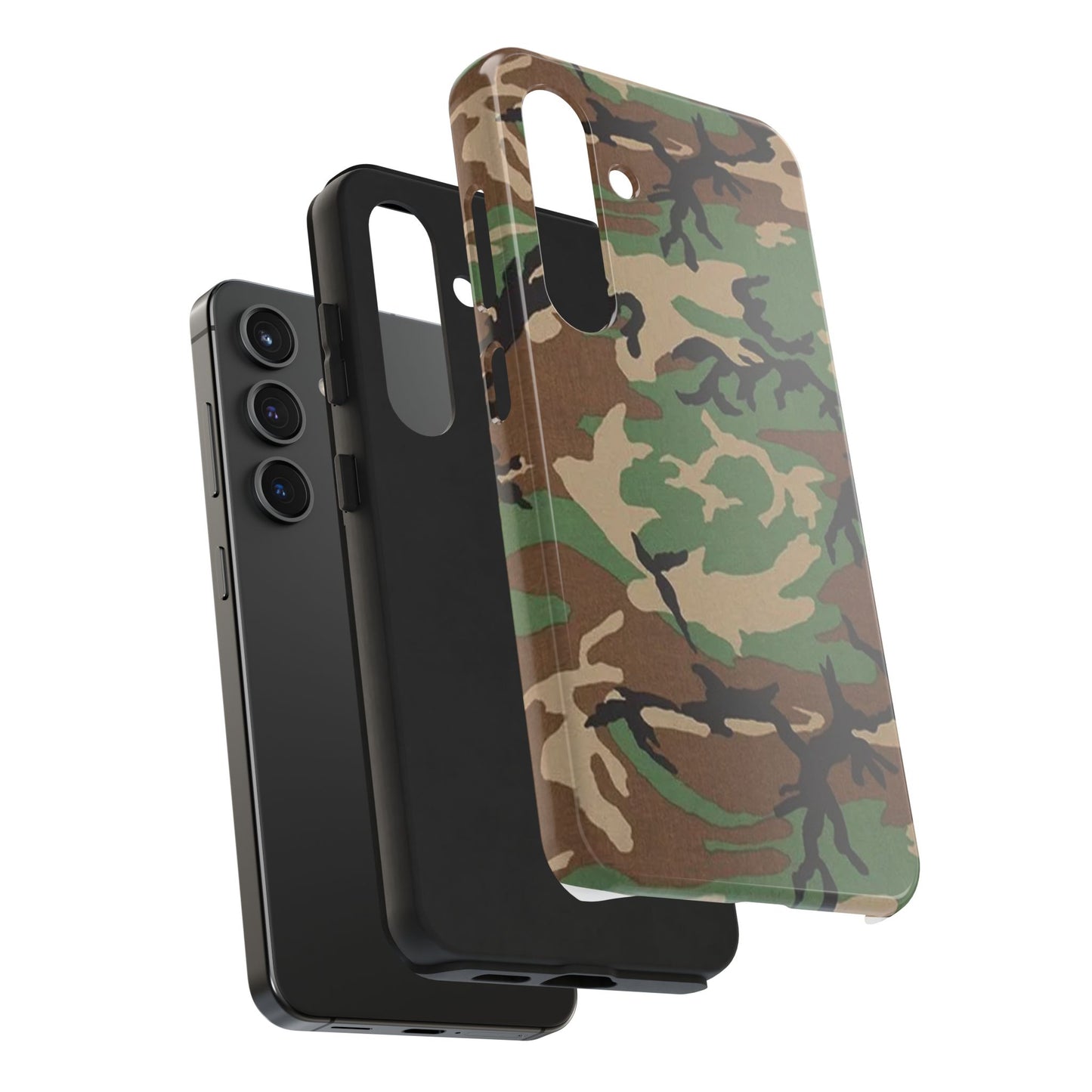 M81 Woodland Rugged Phone Case