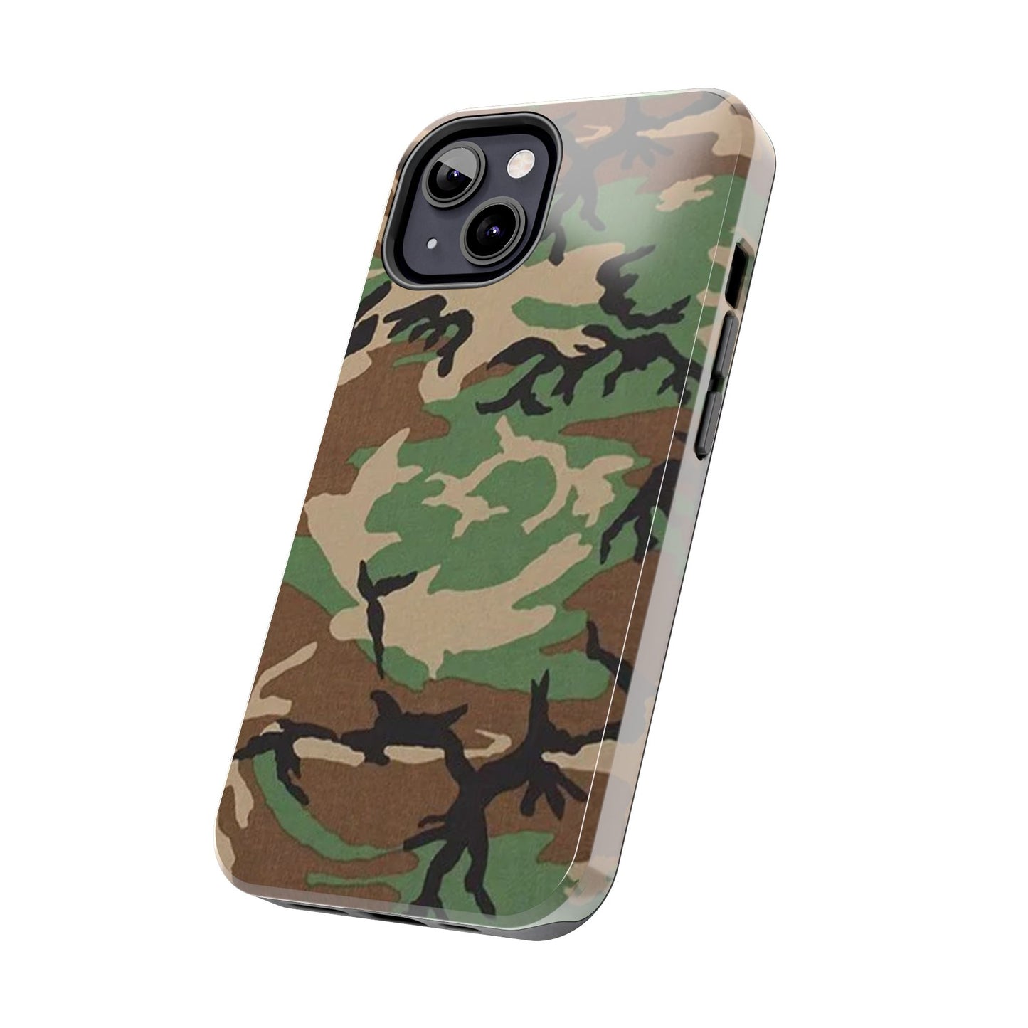 M81 Woodland Rugged Phone Case