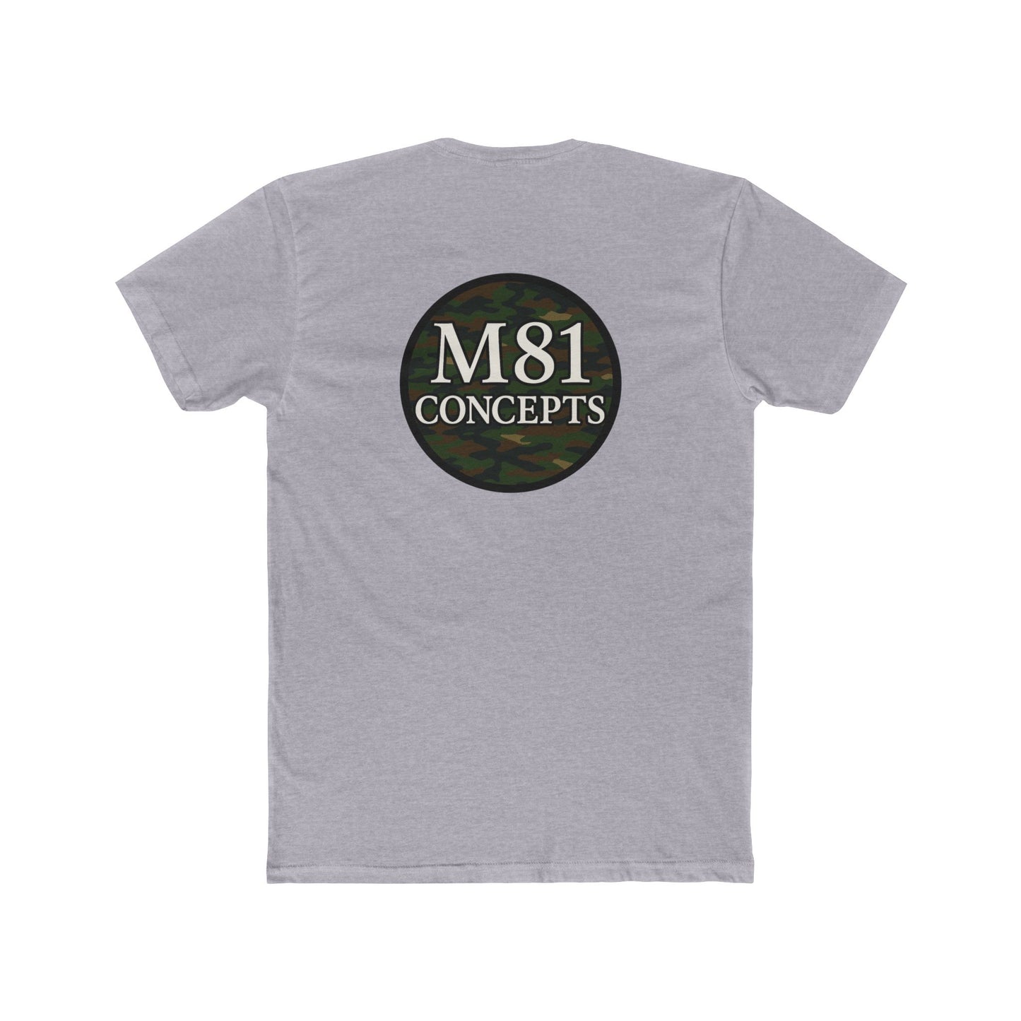 M81 Concepts Unisex Cotton Crew Tee | Casual Everyday Wear, Graphic Tee, Streetwear, Gift Idea, Comfortable T-Shirt