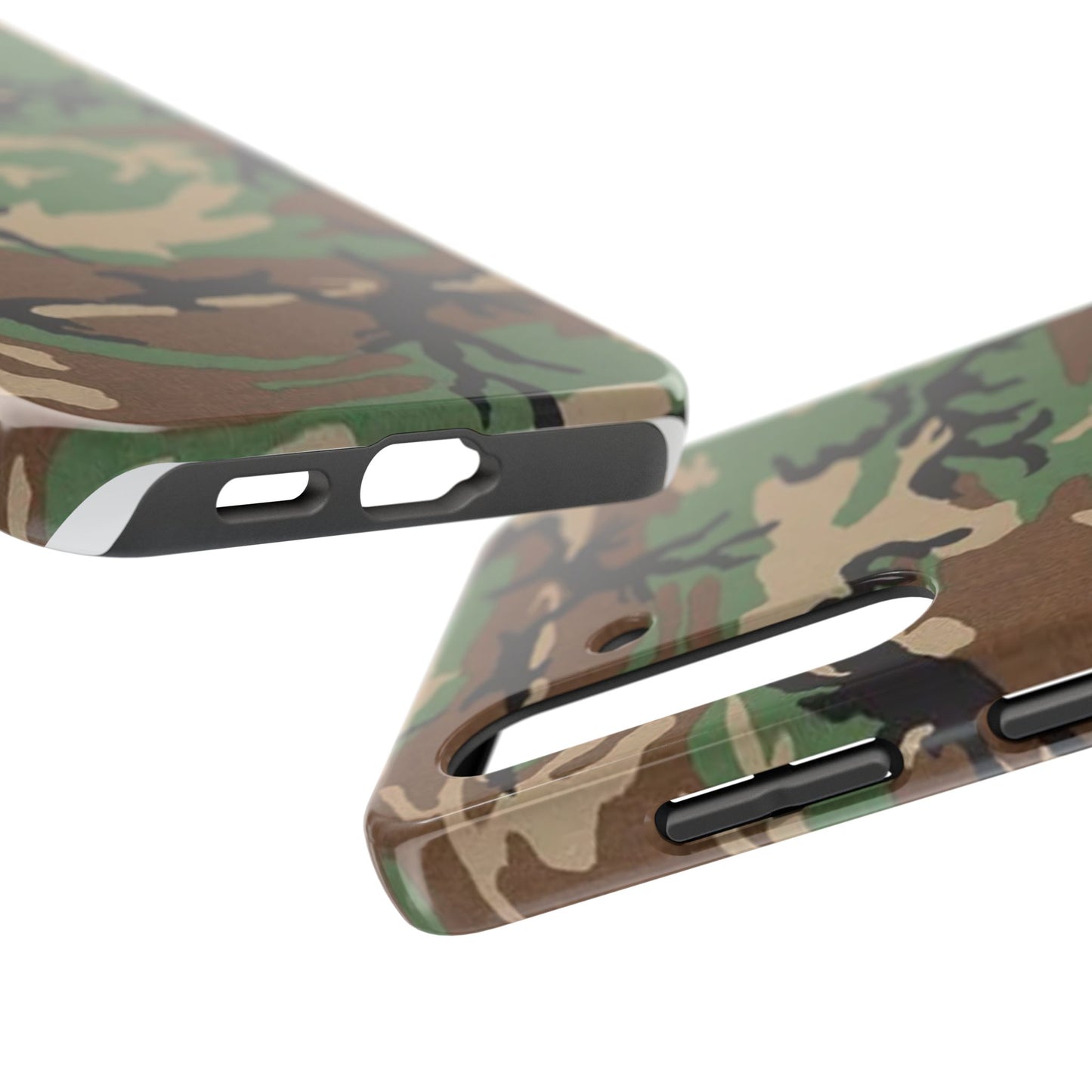 M81 Woodland Rugged Phone Case