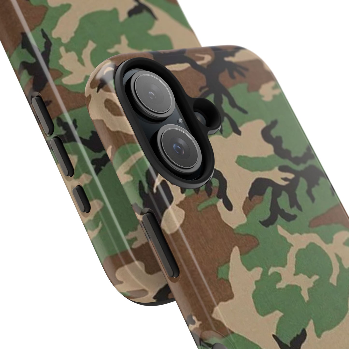 M81 Woodland Rugged Phone Case
