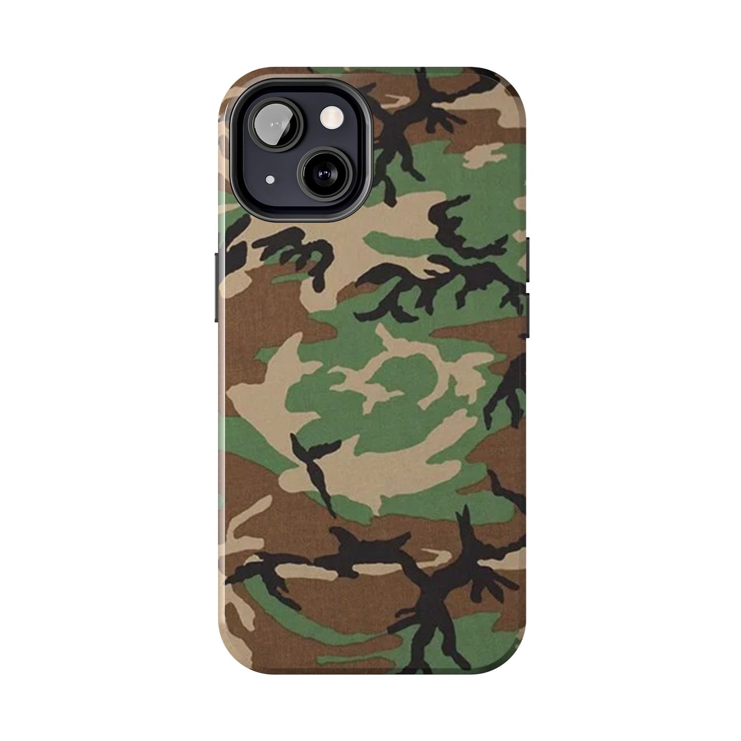 M81 Woodland Rugged Phone Case