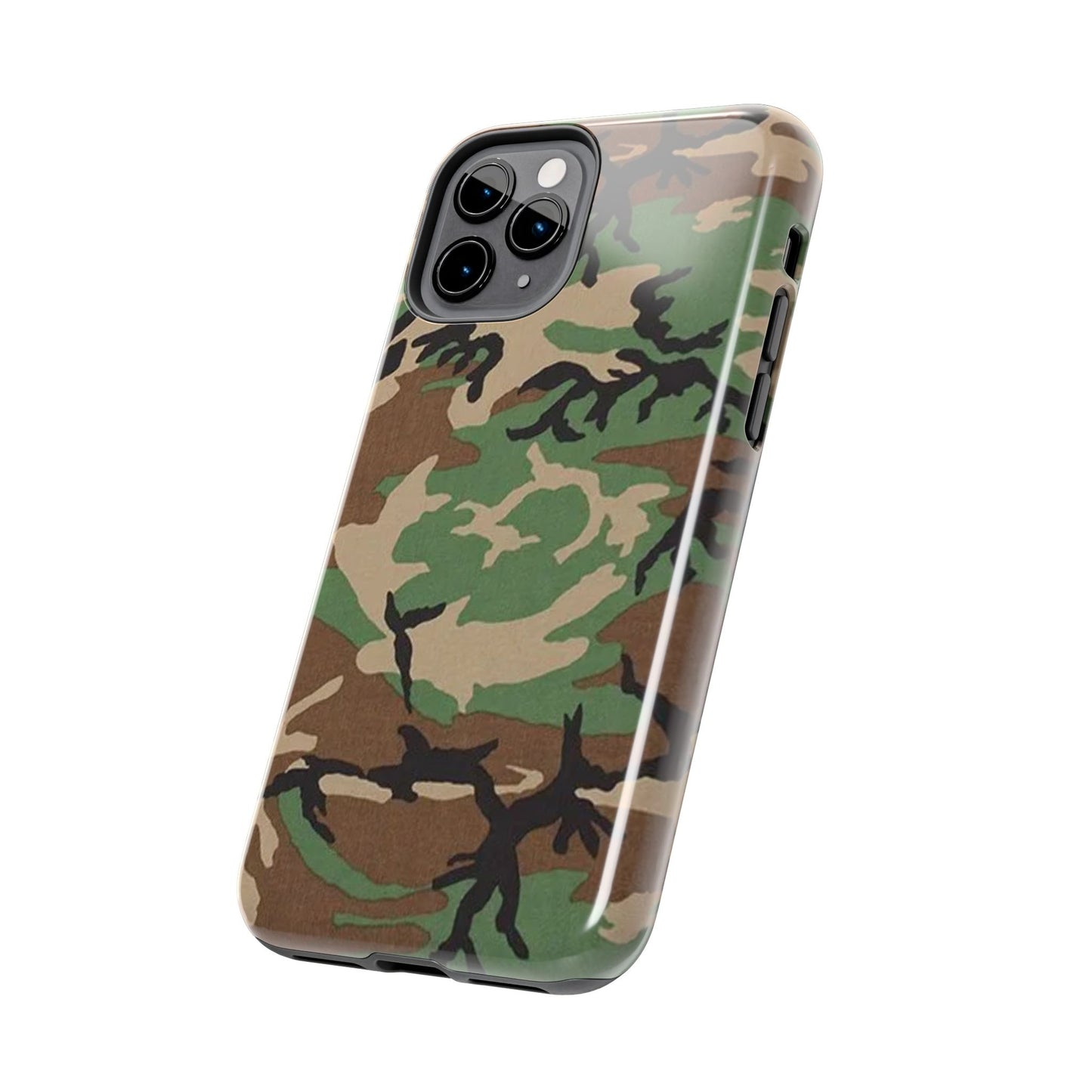 M81 Woodland Rugged Phone Case