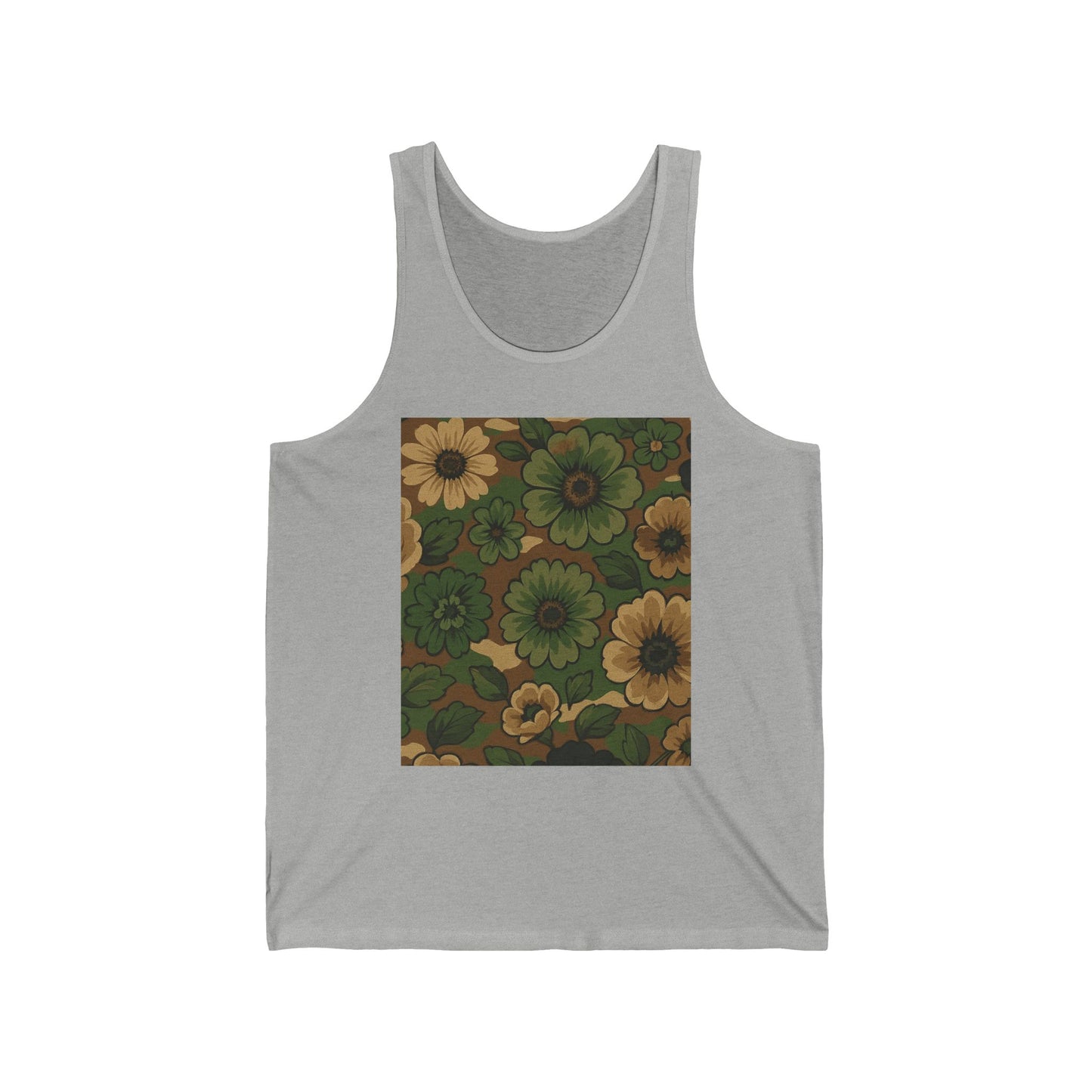 M81 Floral Tank Top