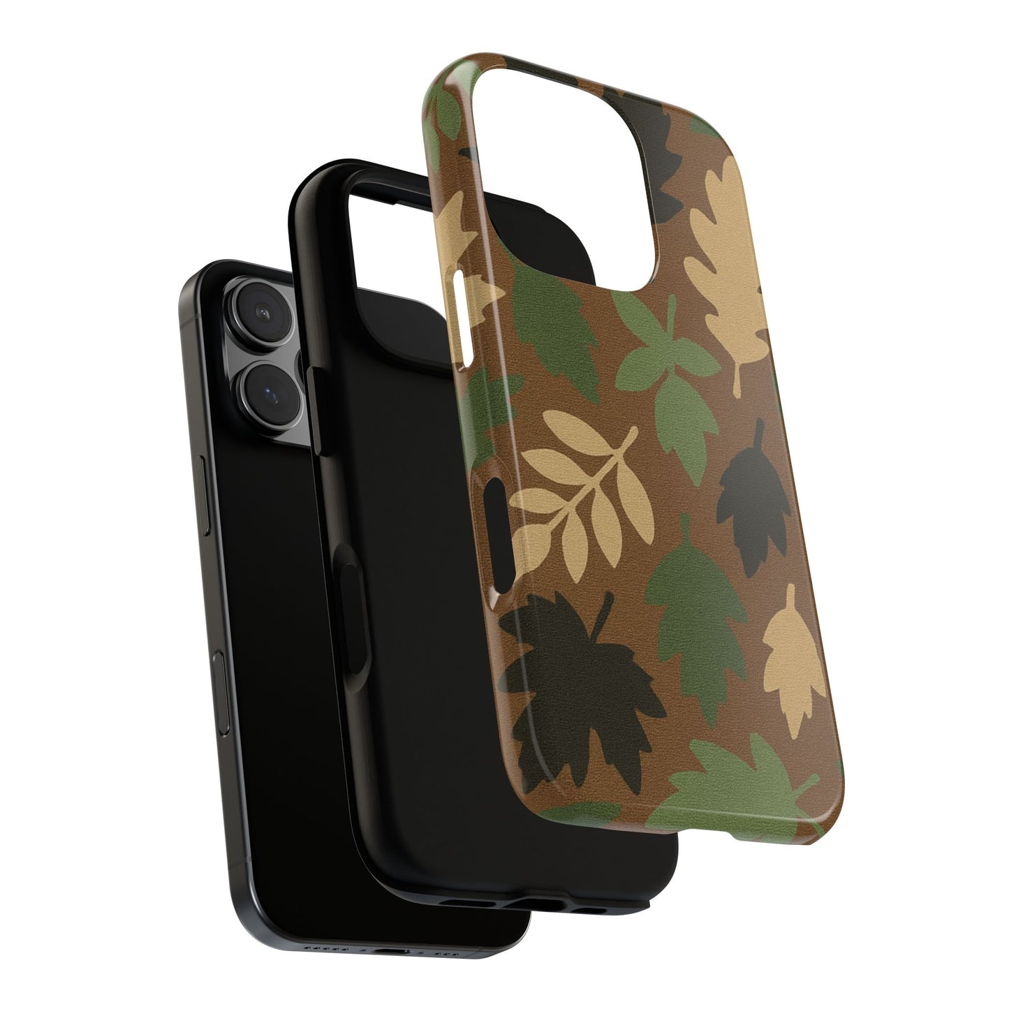 M81 Leaf Pattern Phone Case