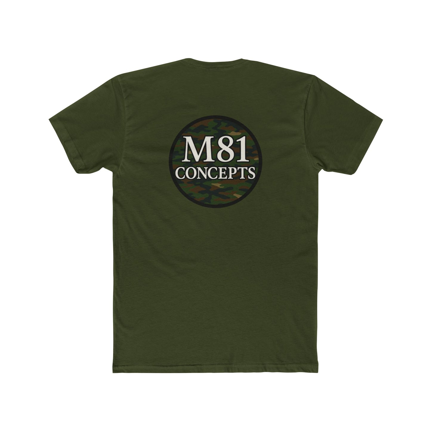 M81 Concepts Unisex Cotton Crew Tee | Casual Everyday Wear, Graphic Tee, Streetwear, Gift Idea, Comfortable T-Shirt