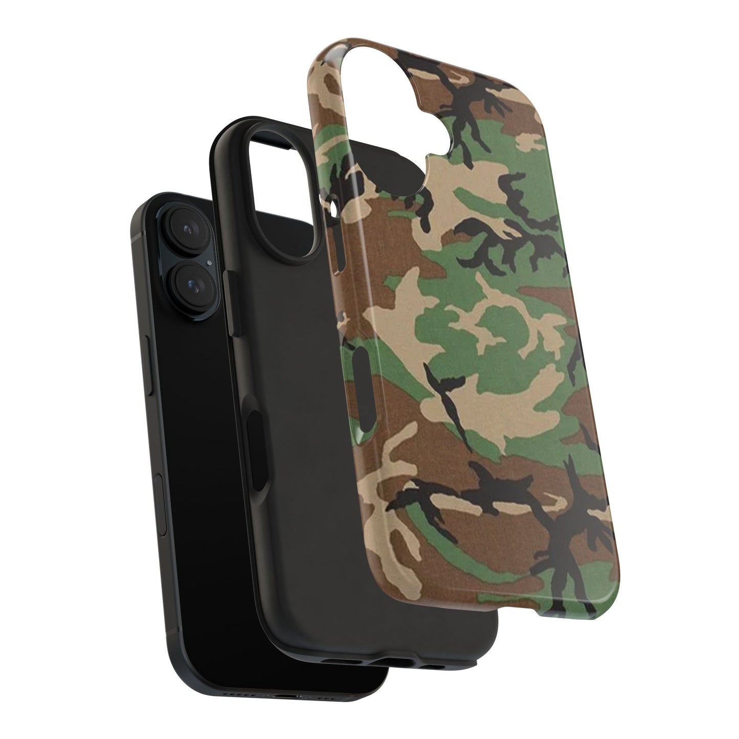 M81 Woodland Rugged Phone Case