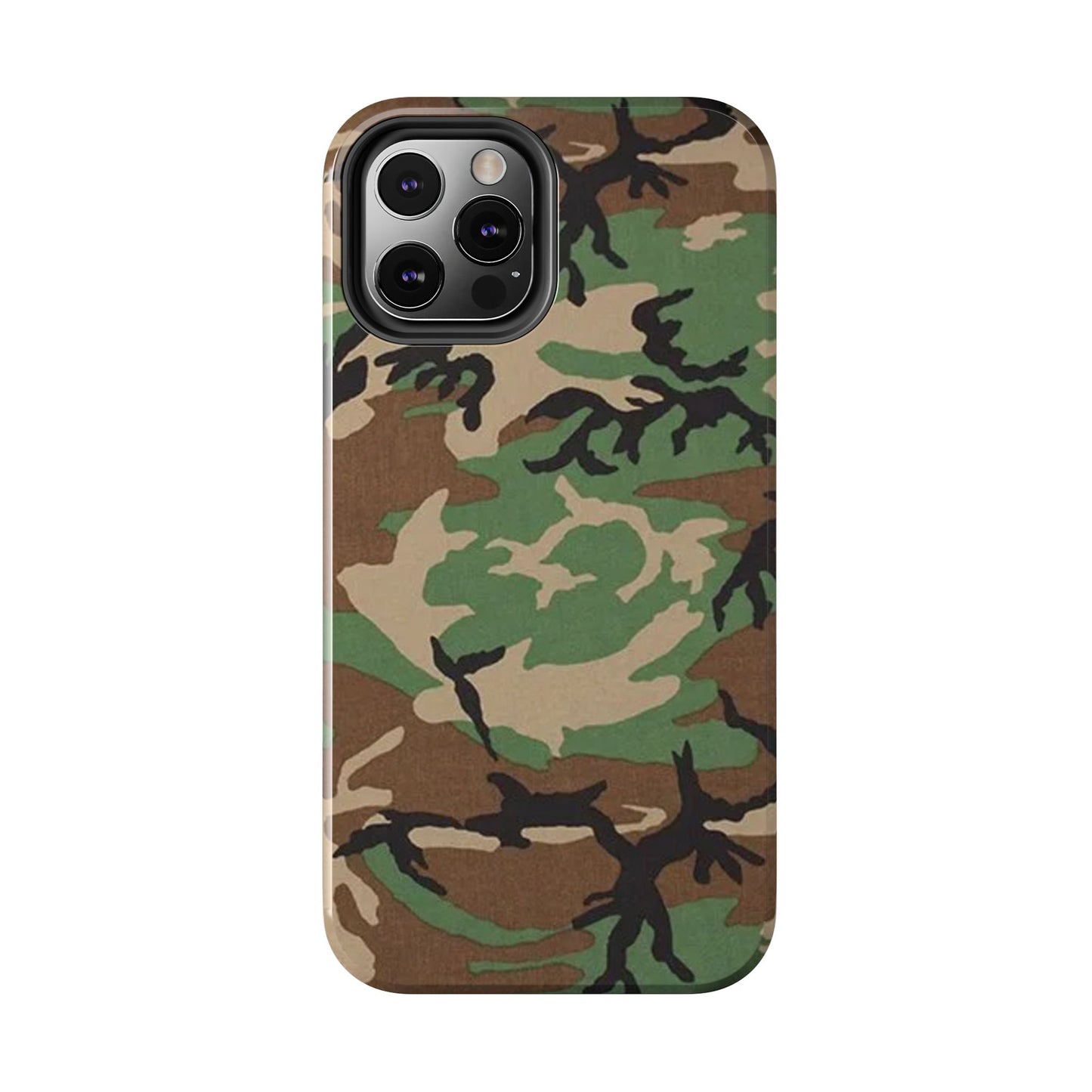 M81 Woodland Rugged Phone Case