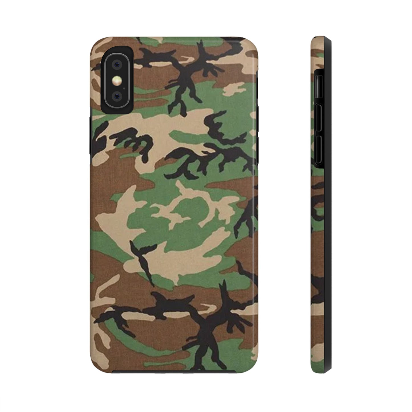 M81 Woodland Rugged Phone Case