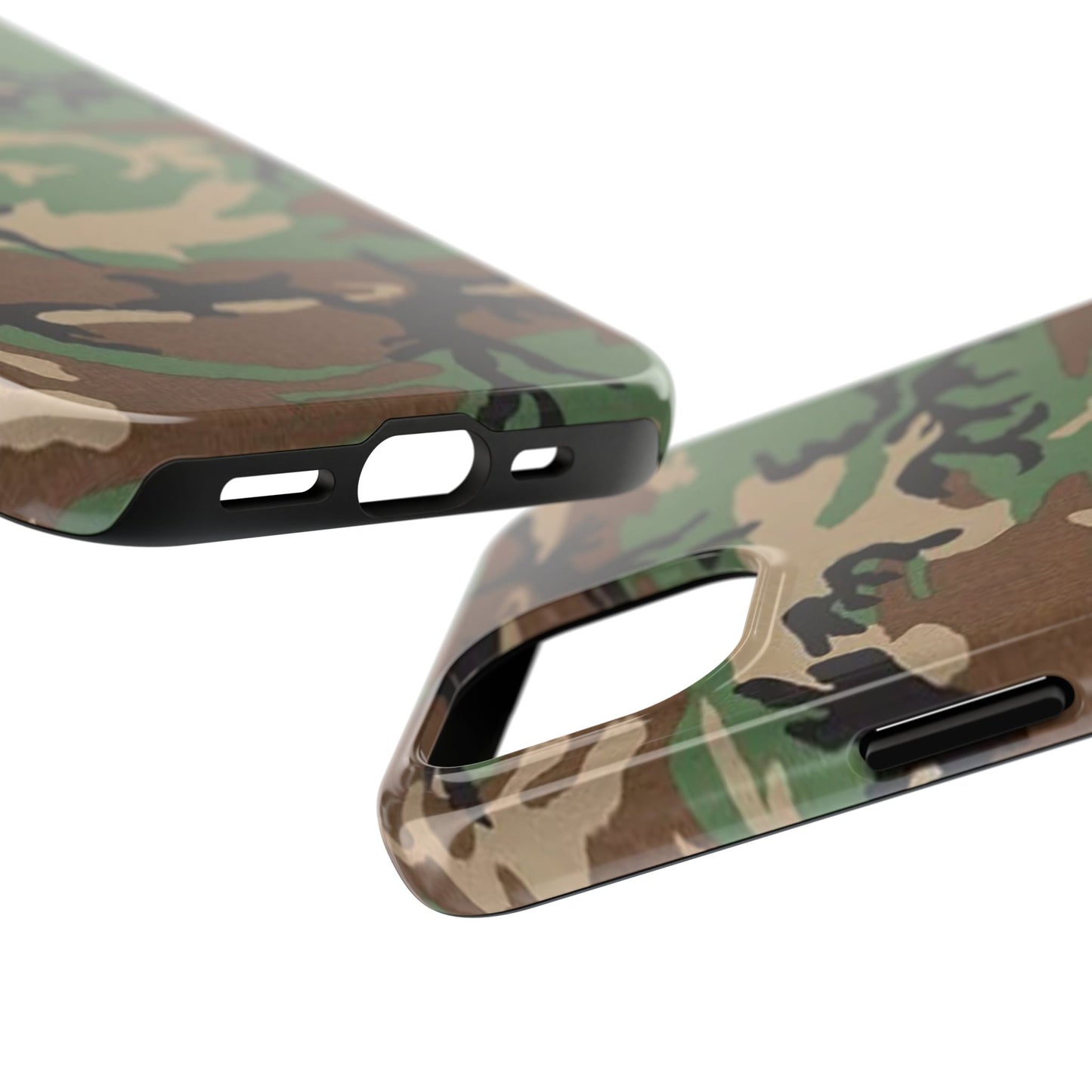 M81 Woodland Rugged Phone Case