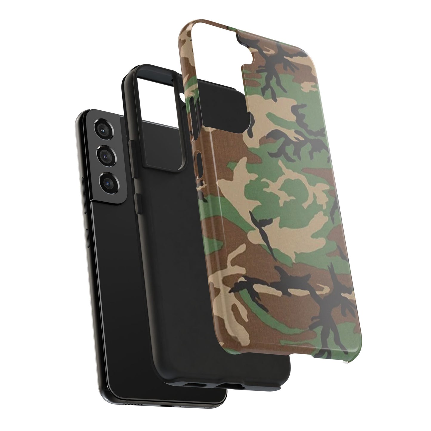 M81 Woodland Rugged Phone Case