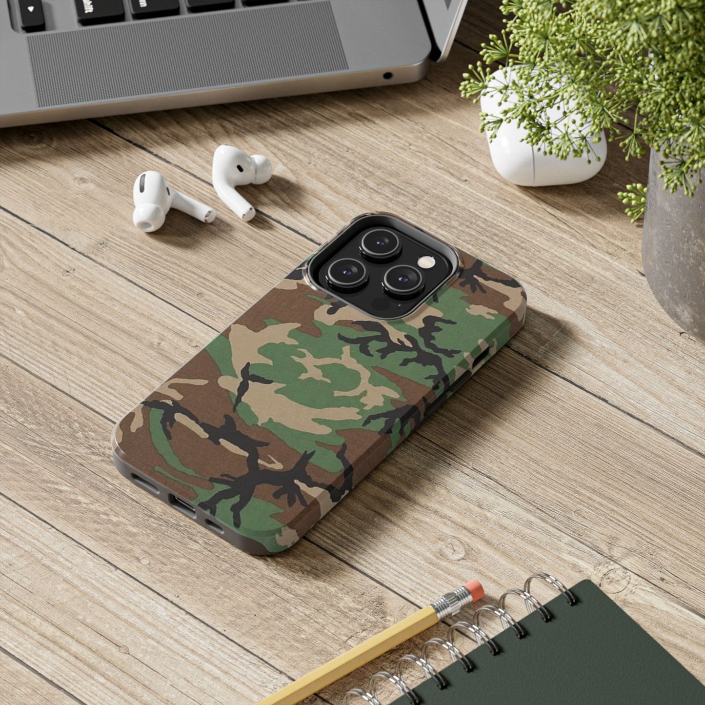M81 Woodland Rugged Phone Case
