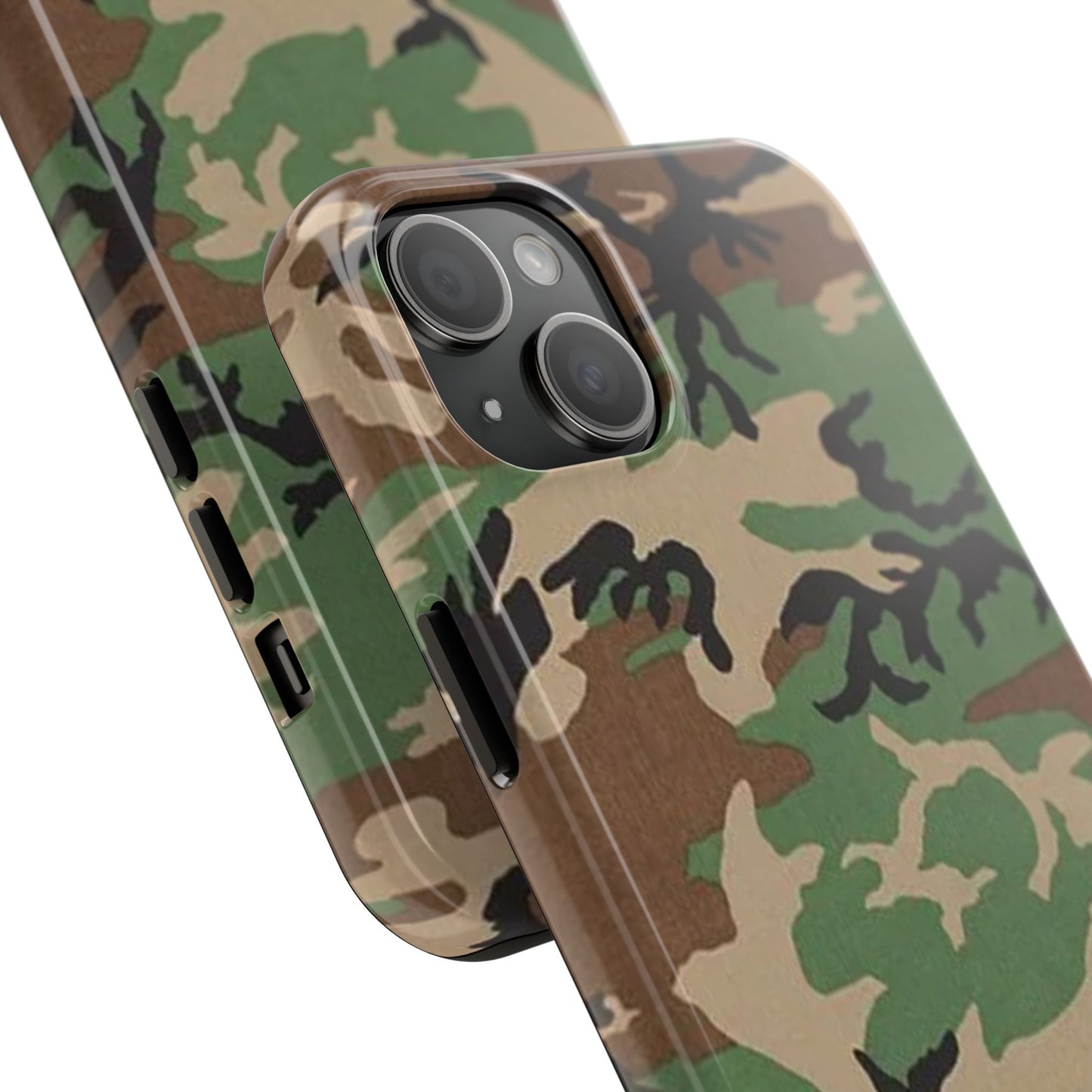 M81 Woodland Rugged Phone Case