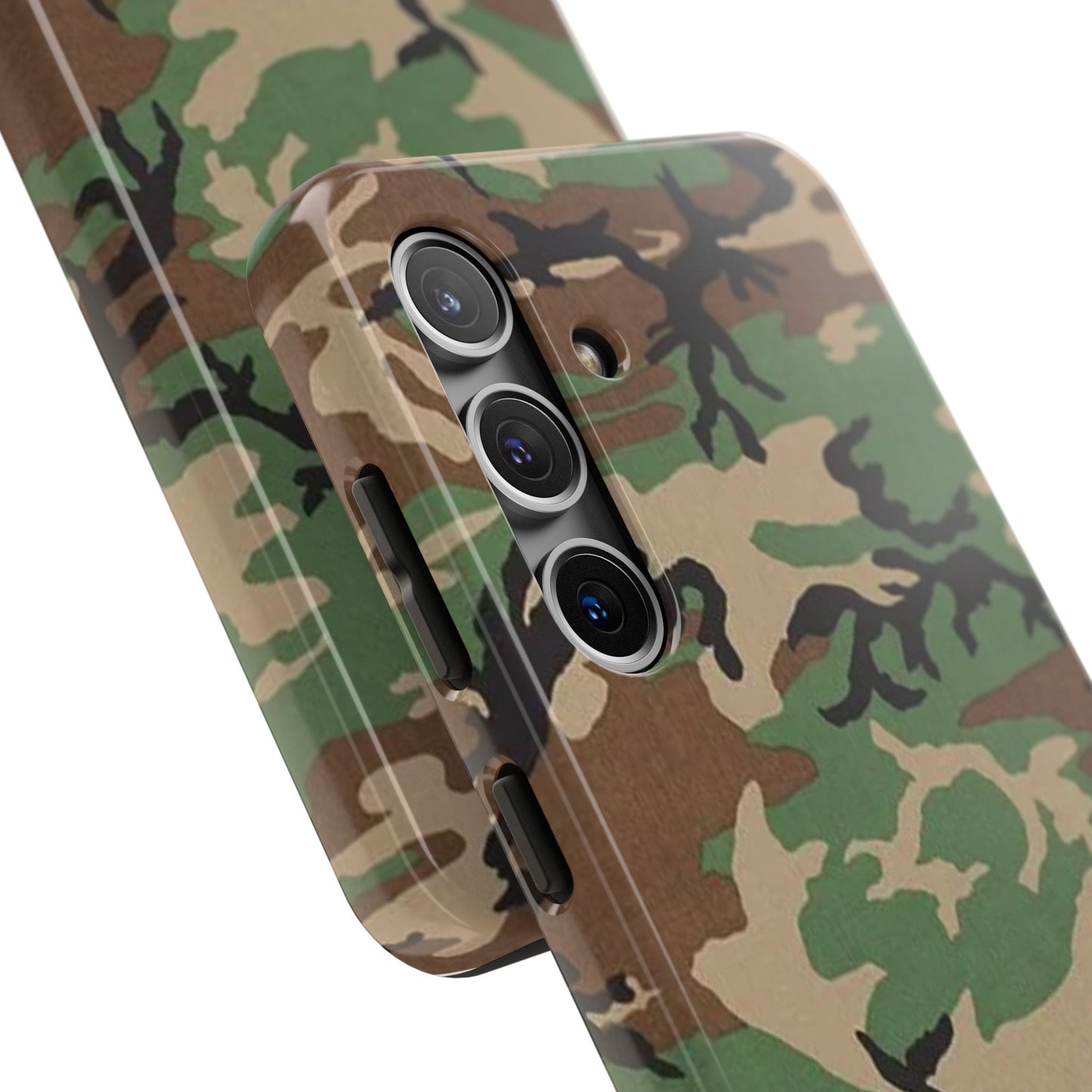 M81 Woodland Rugged Phone Case