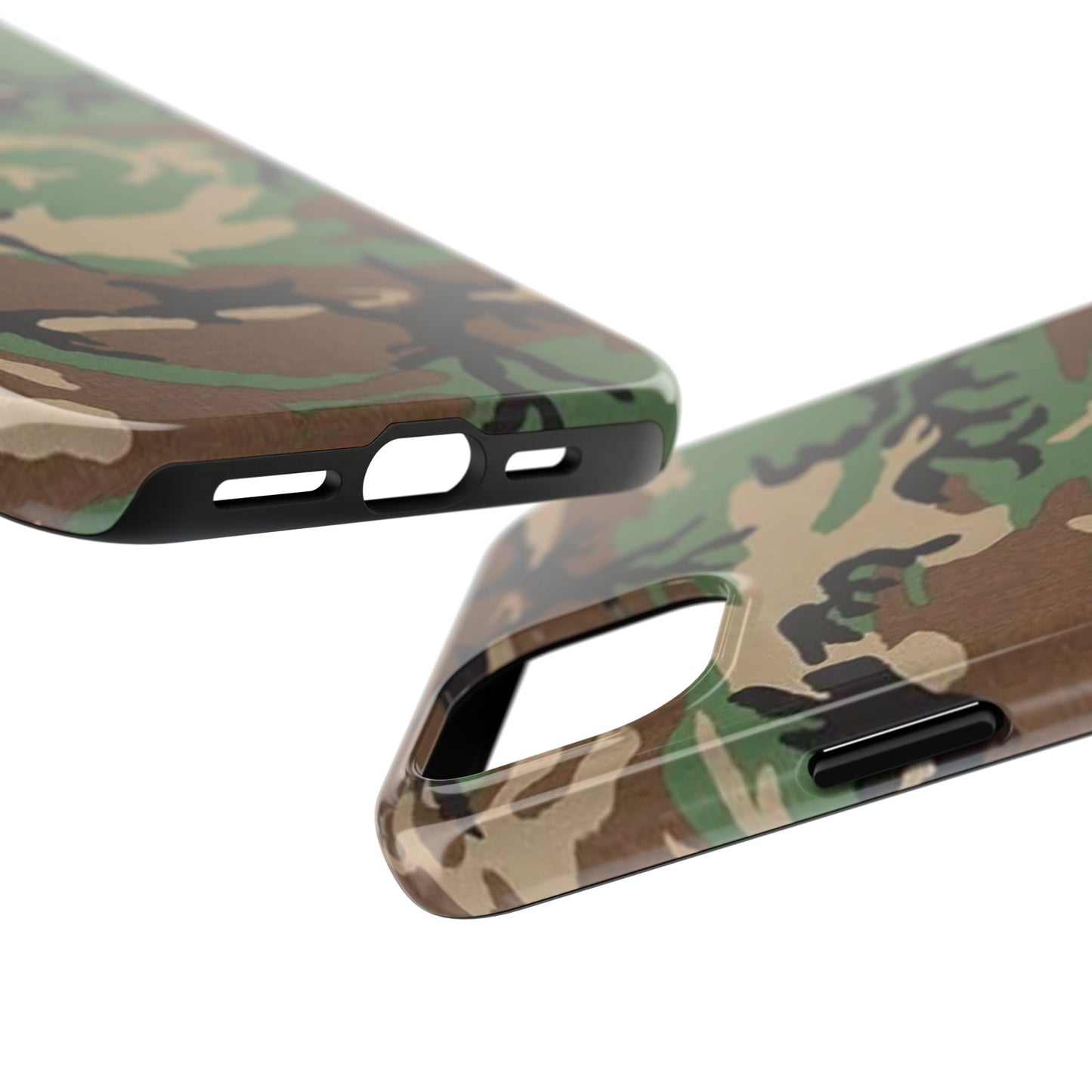 M81 Woodland Rugged Phone Case