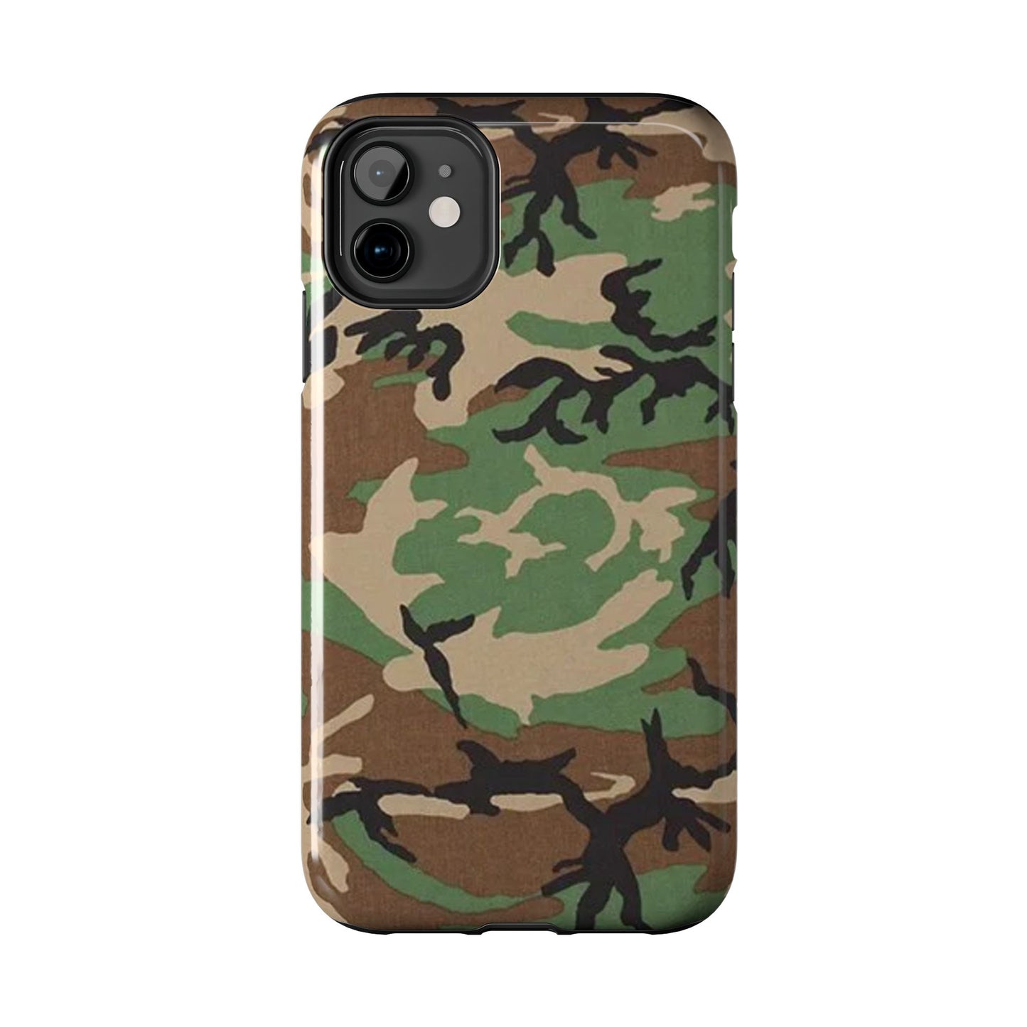 M81 Woodland Rugged Phone Case
