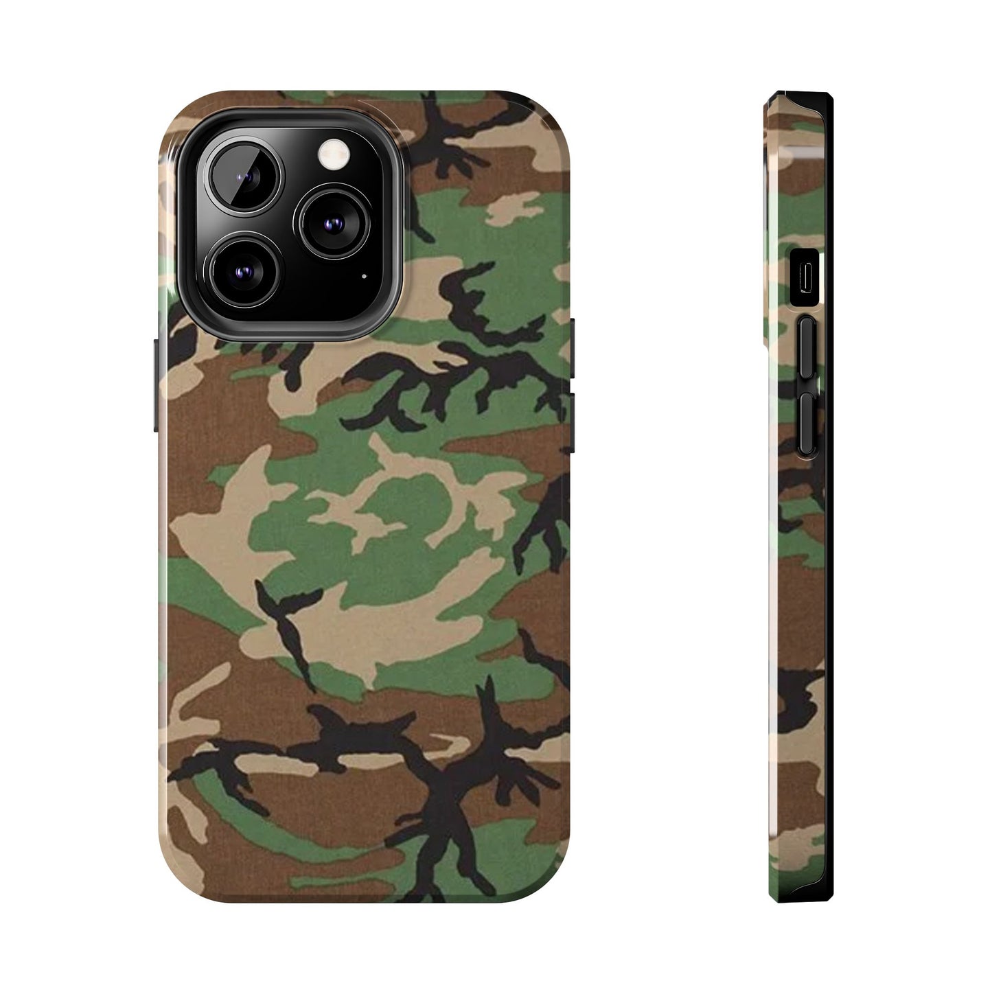 M81 Woodland Rugged Phone Case