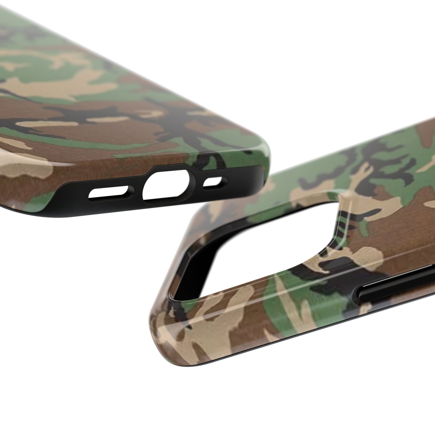 M81 Woodland Rugged Phone Case
