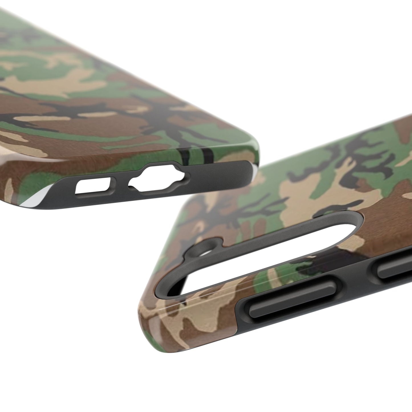 M81 Woodland Rugged Phone Case