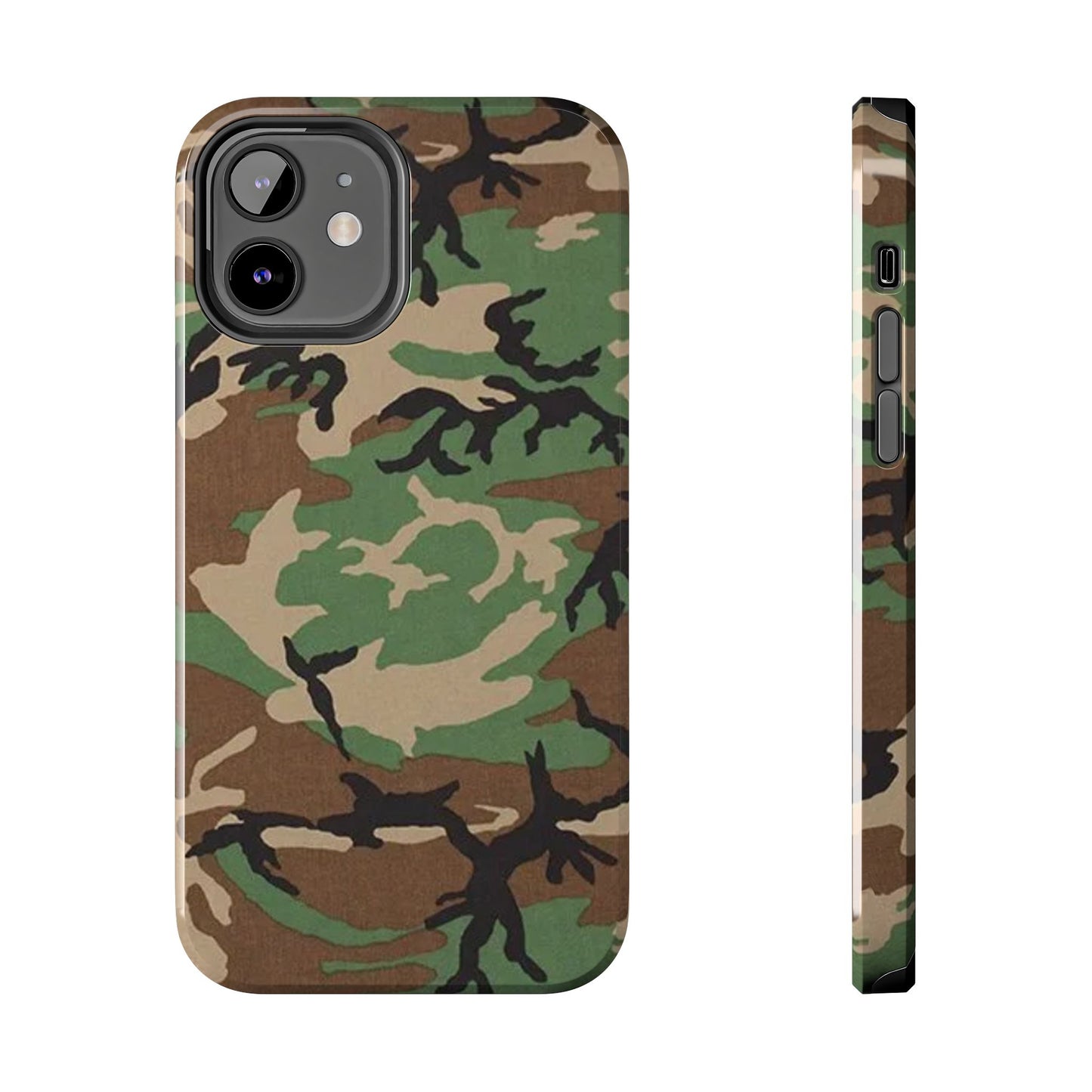 M81 Woodland Rugged Phone Case